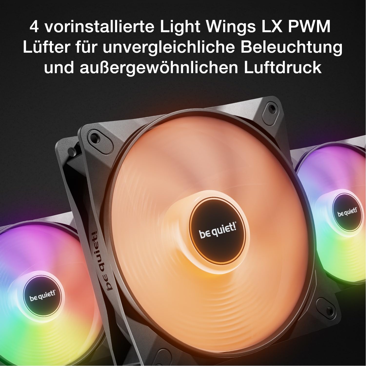 be quiet! Pure Base 501 LX Black PC-Gehäuse