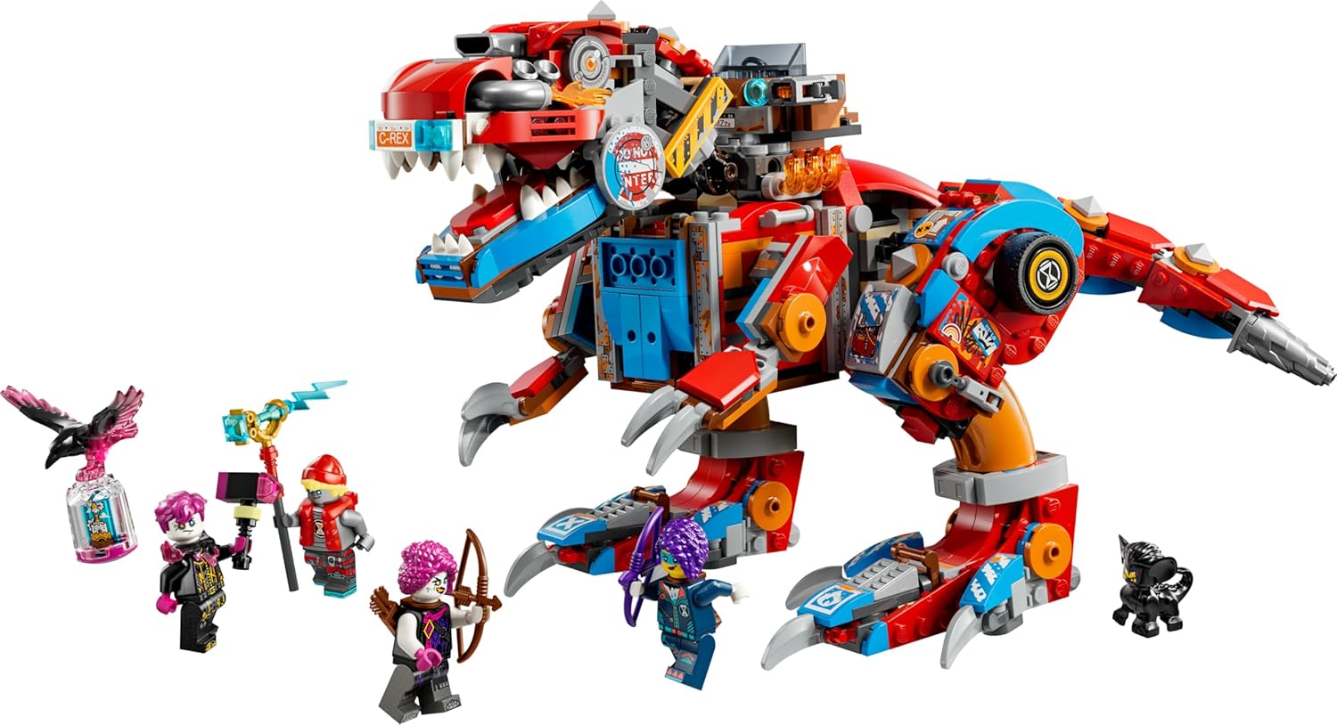 LEGO DREAMZzz 2-in-1 Coopers Dino-Mech C-Rex 71484
