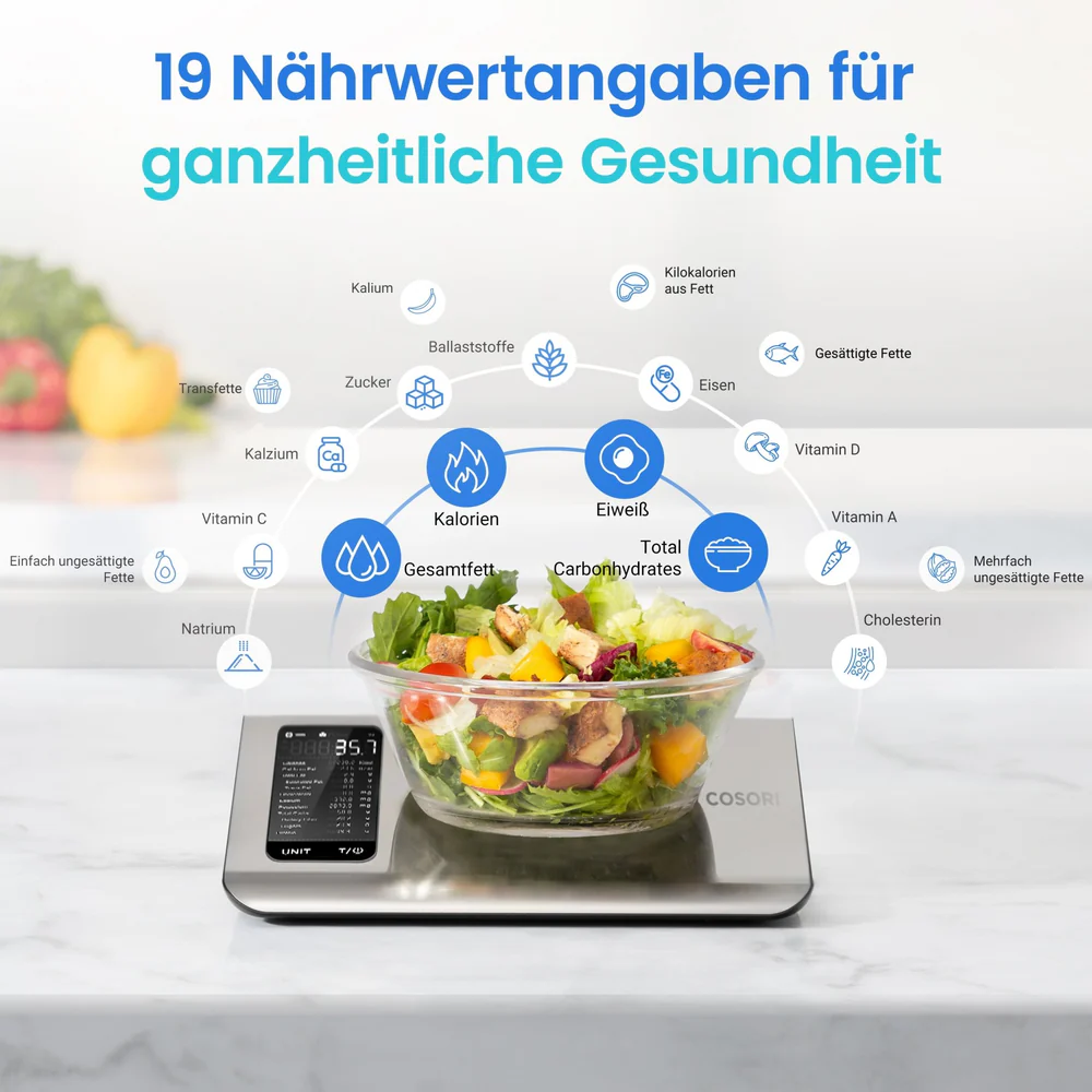 Cosori CNS-R001S-X Ernährungswaage