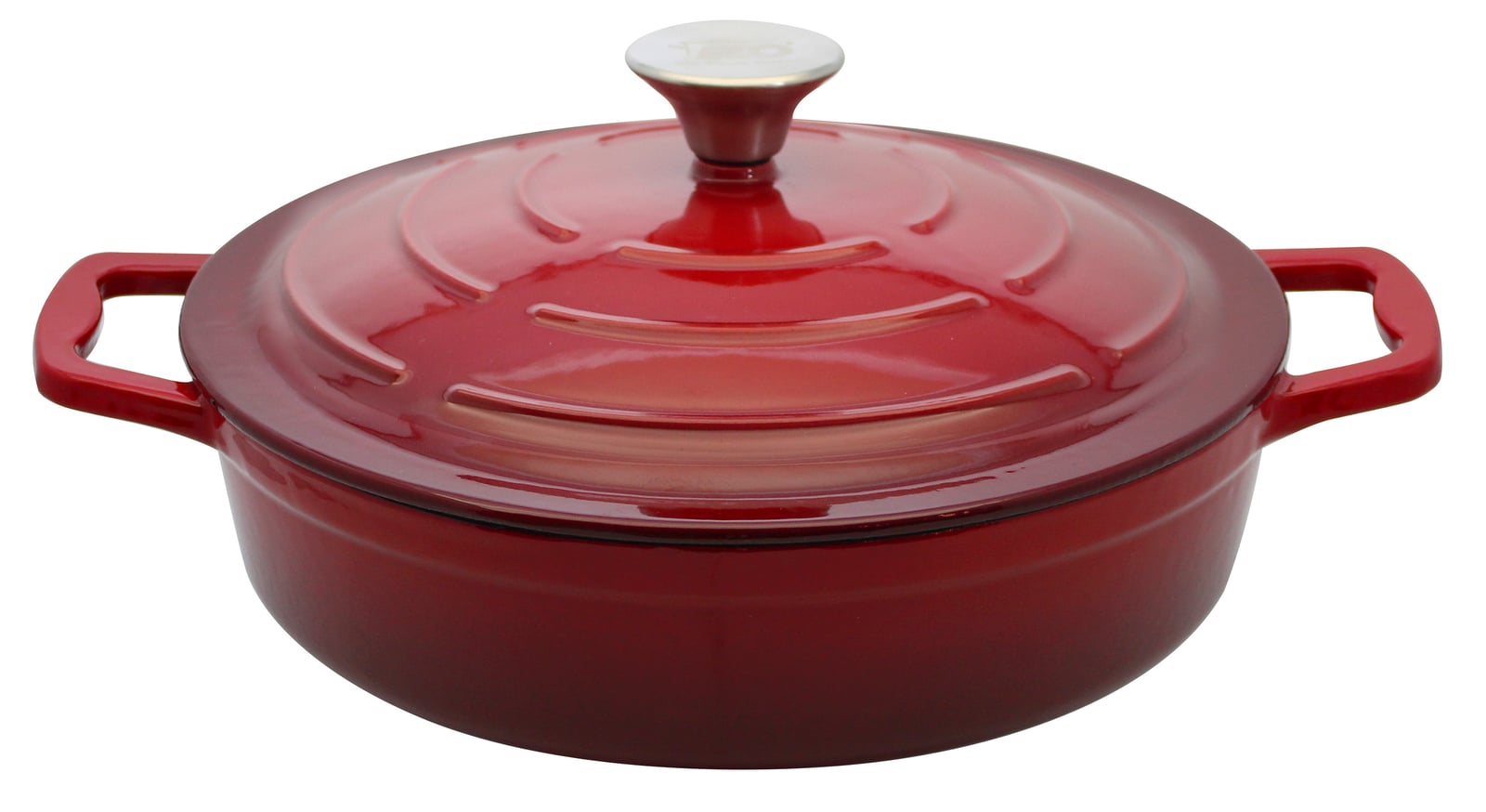 ELO Gusseisen Servierpfanne 28 cm rot