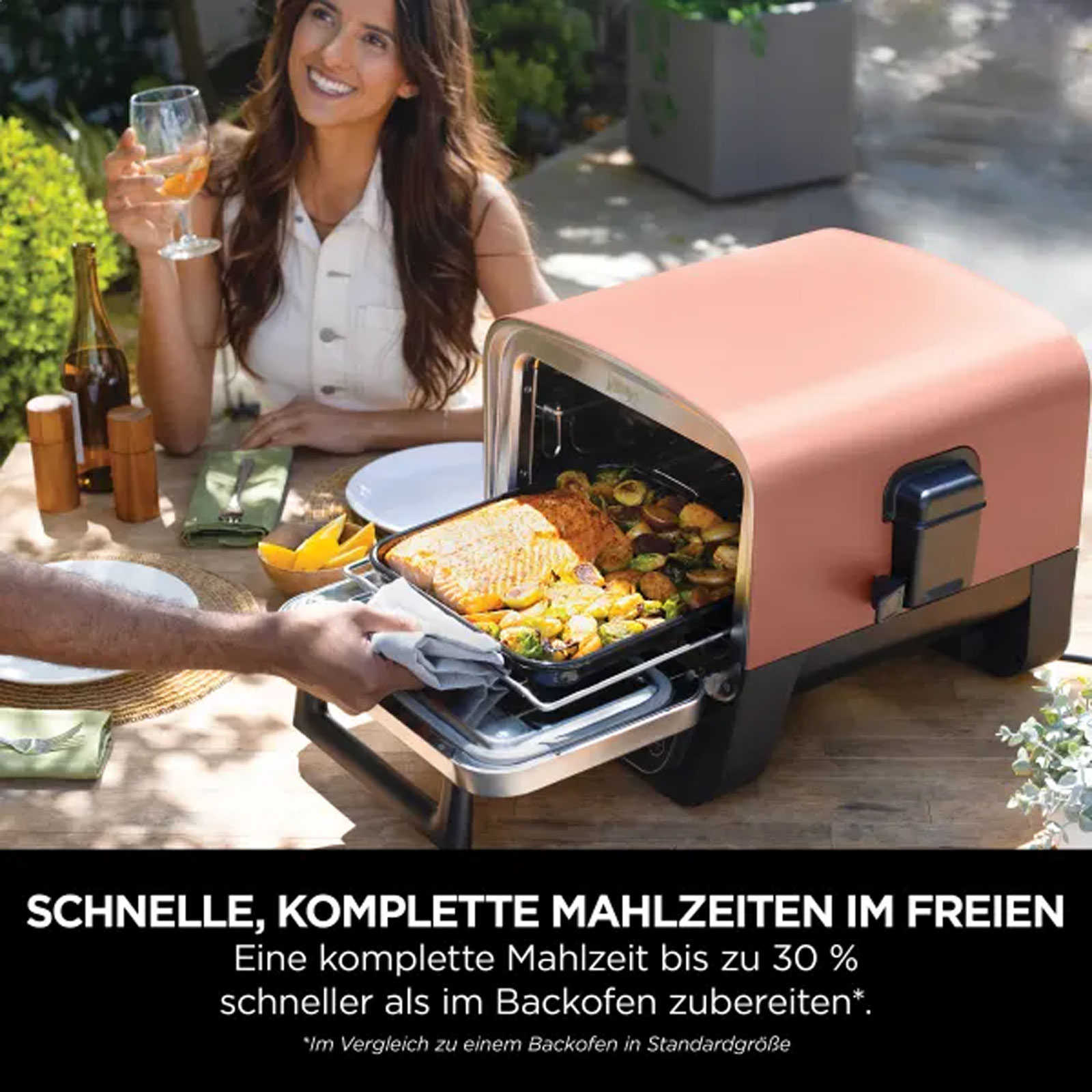 Ninja OO101DE Woodfire Tischgrill