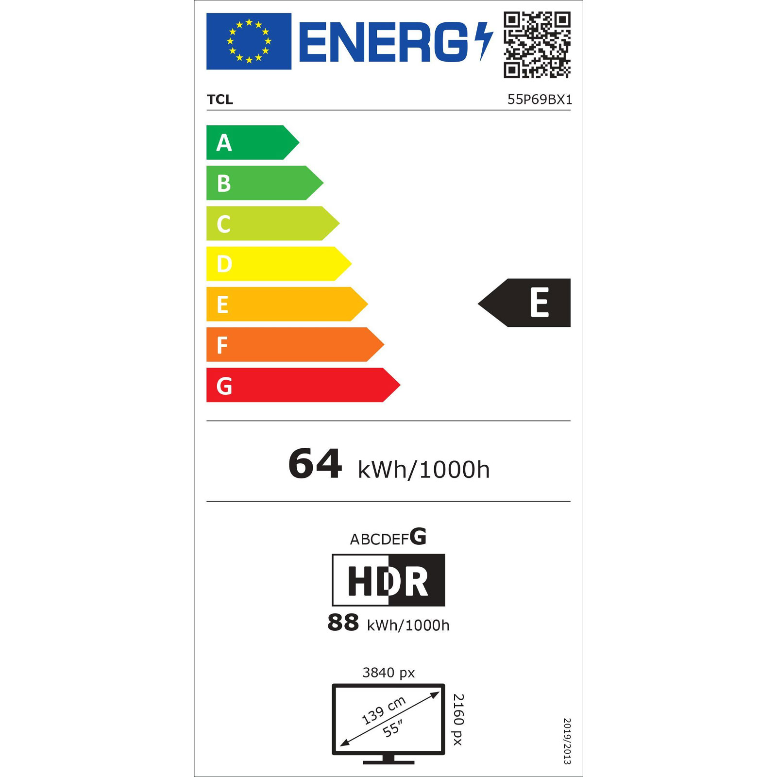 TCL 55P69B LED TV