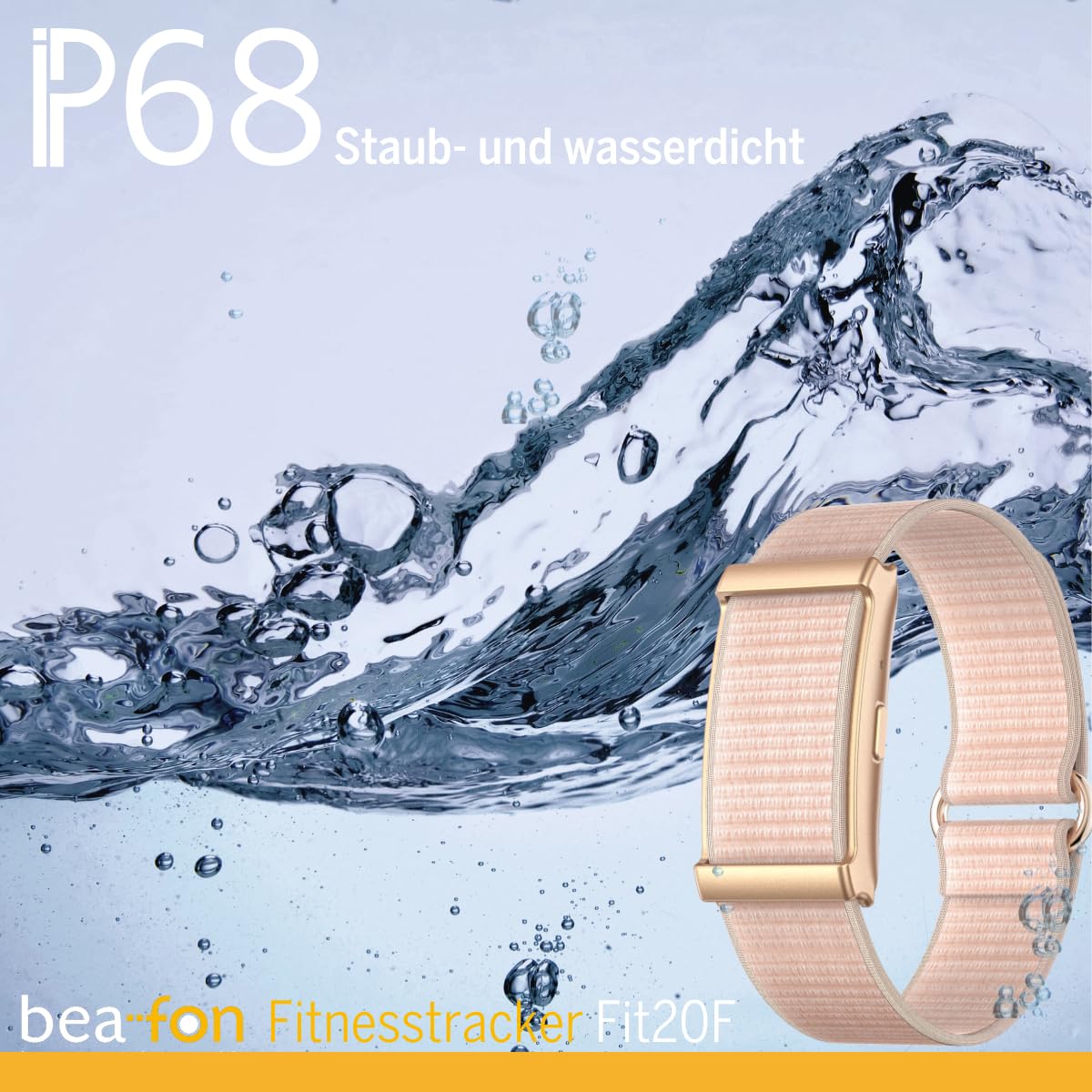 Beafon Fitness Tracker - Fitnessarmband, Schrittzähler, Sport Mode 100 +