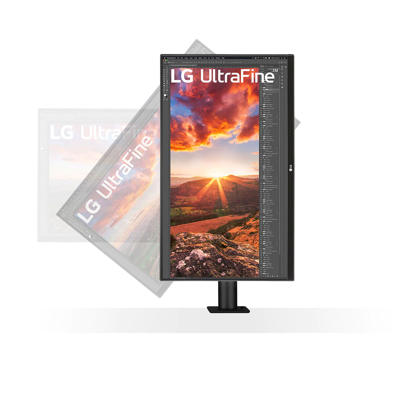 LG 27UN880-B UltraFine Display Ergo Monitor