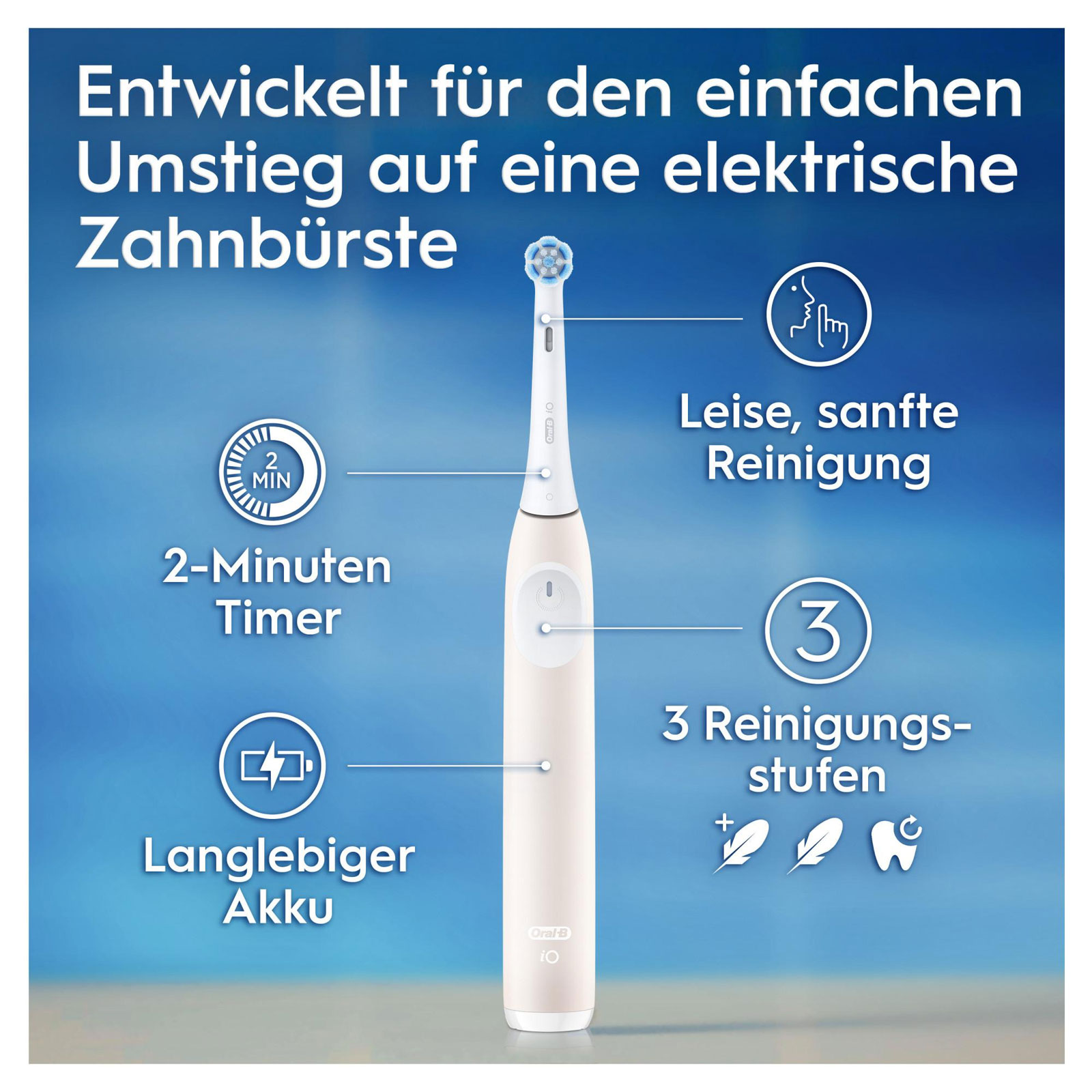 Oral-B iO Series 2 Calm Pink Zahnbürste 