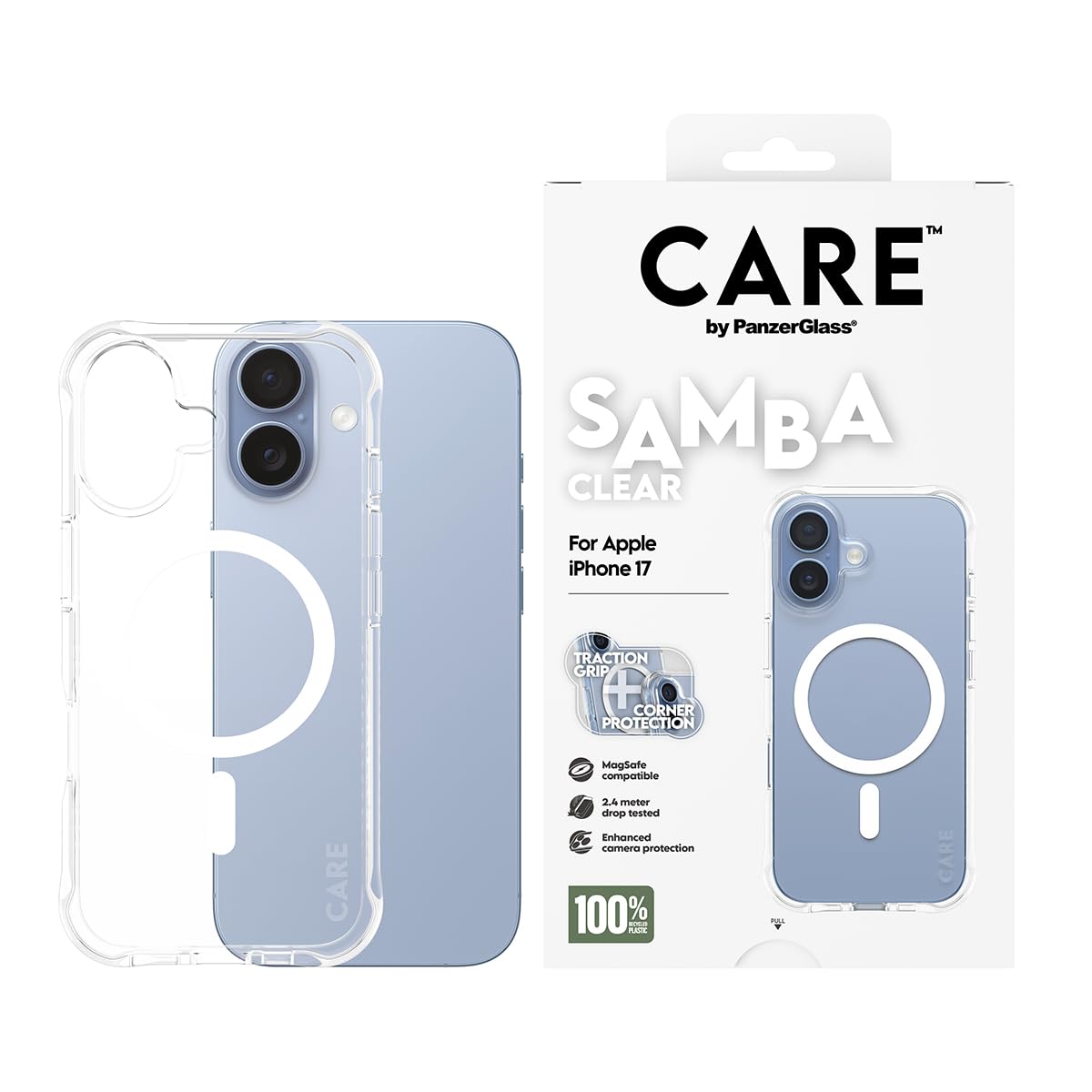 PanzerGlass SAMBA MagSafe Hülle für iPhone 17 Hülle