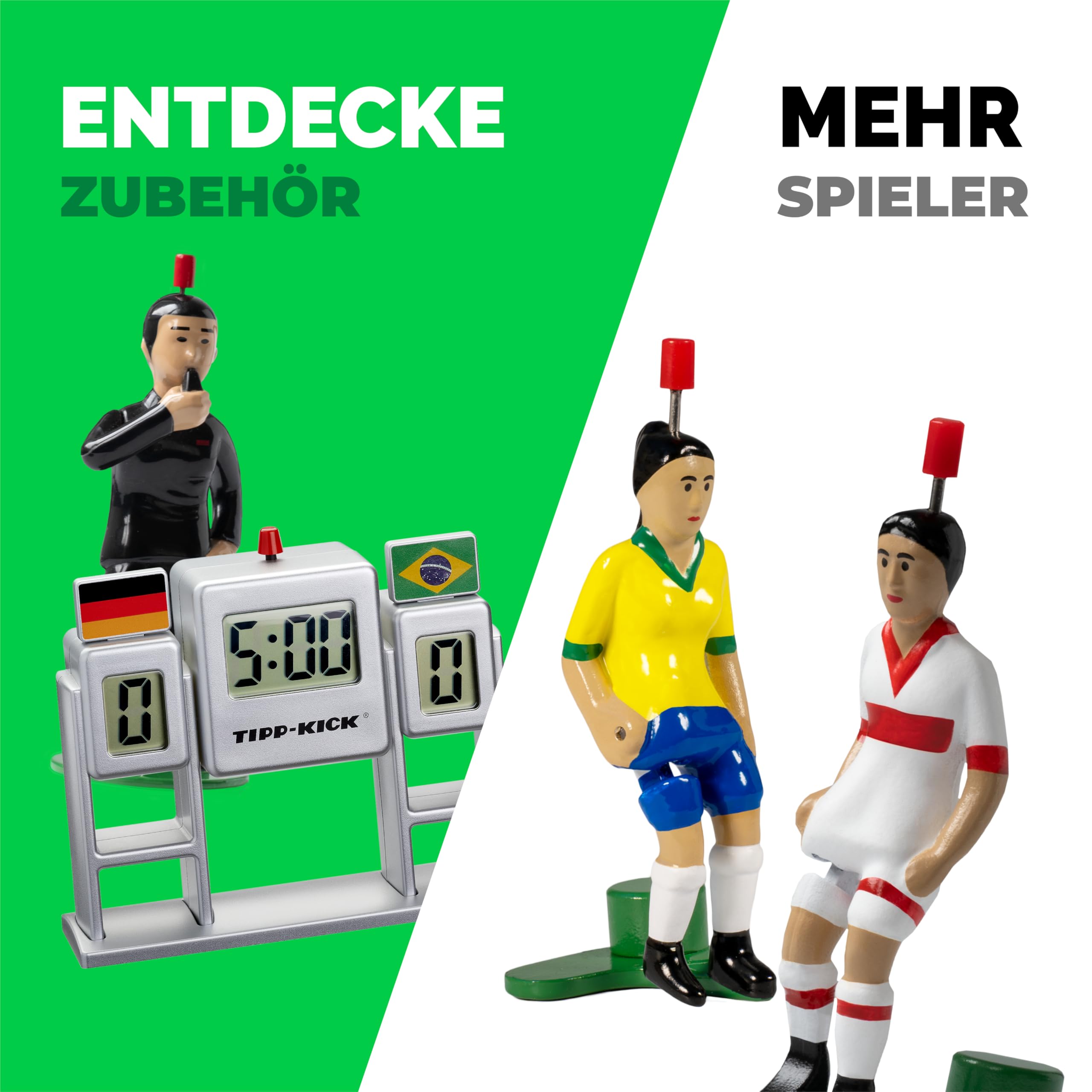 TIPP-KICK Spiel Classic Tischfußball-Set Das Original