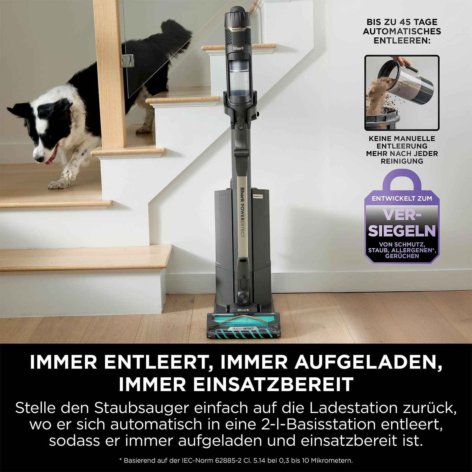 Shark IP3256EUT Detect Pro Max Akku Staubsauger