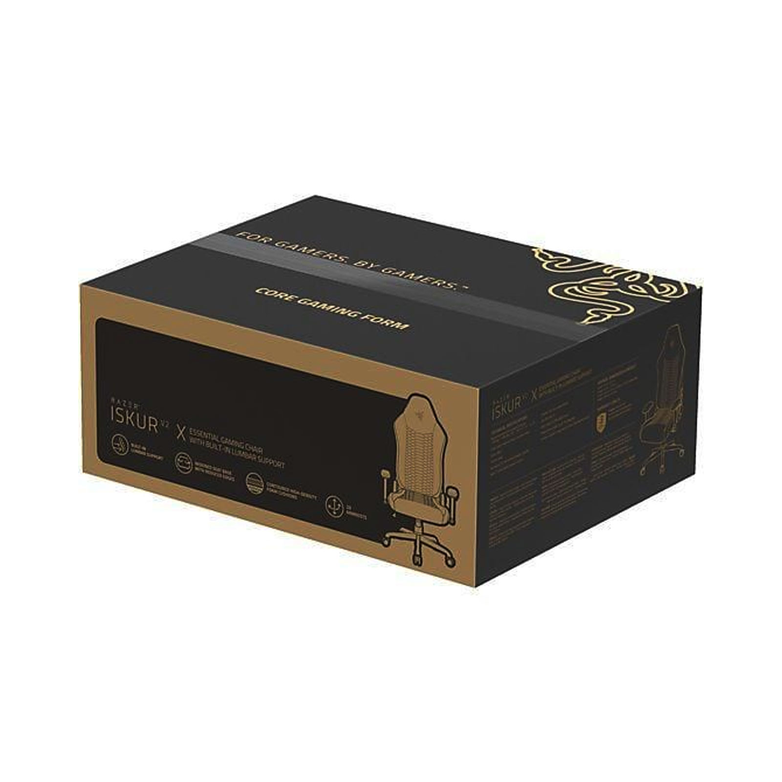 RAZER Iskur V2 X Gaming-Stuhl Black Fabric