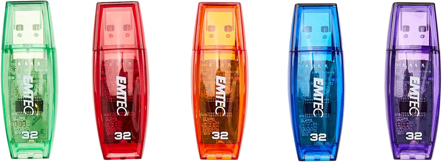 EMTEC USB-Stick 32 GB C410 USB 2.0 Candy Jar 80 Stück (ECMMD32GC410JAR)
