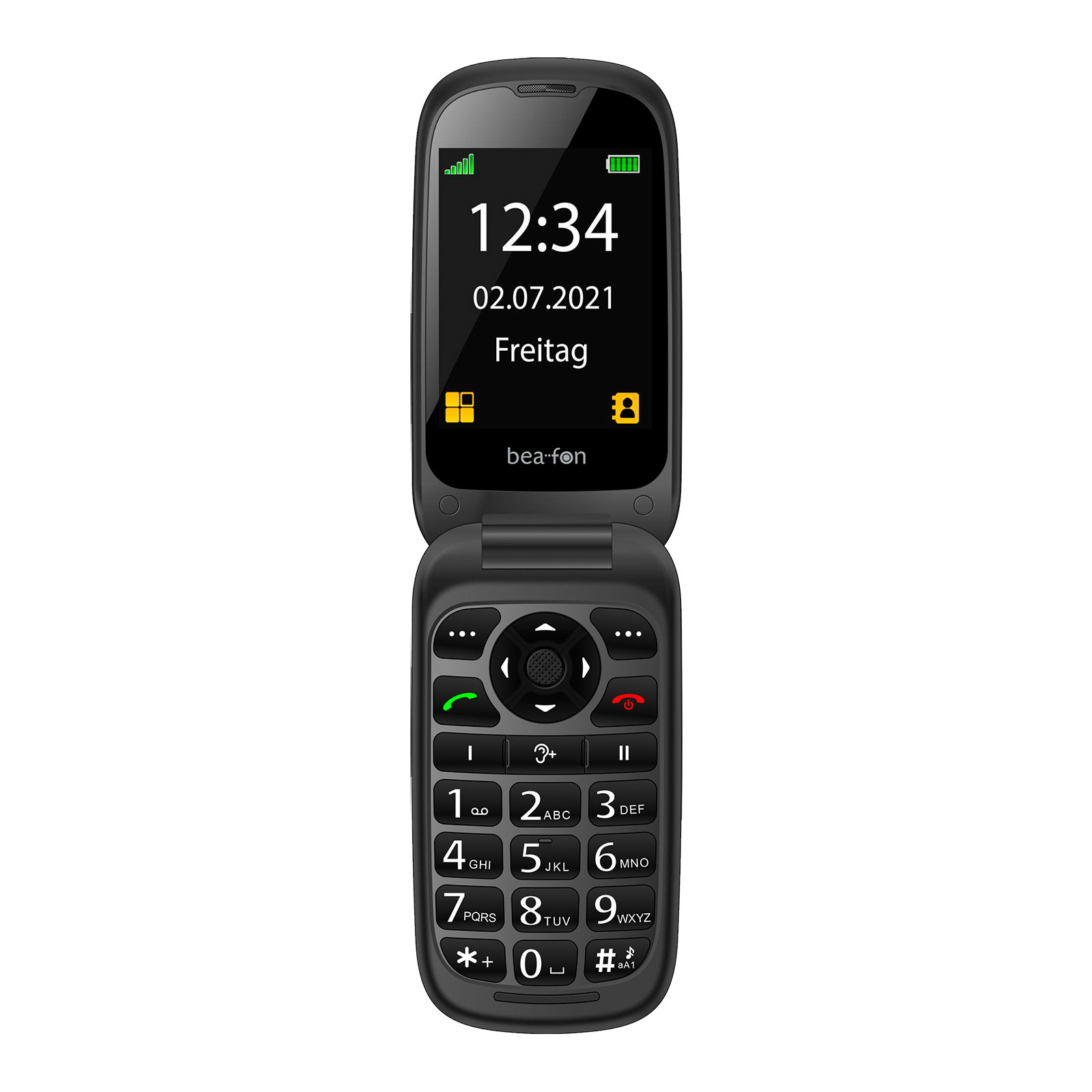 Beafon SL 720 Handy schwarz-grau