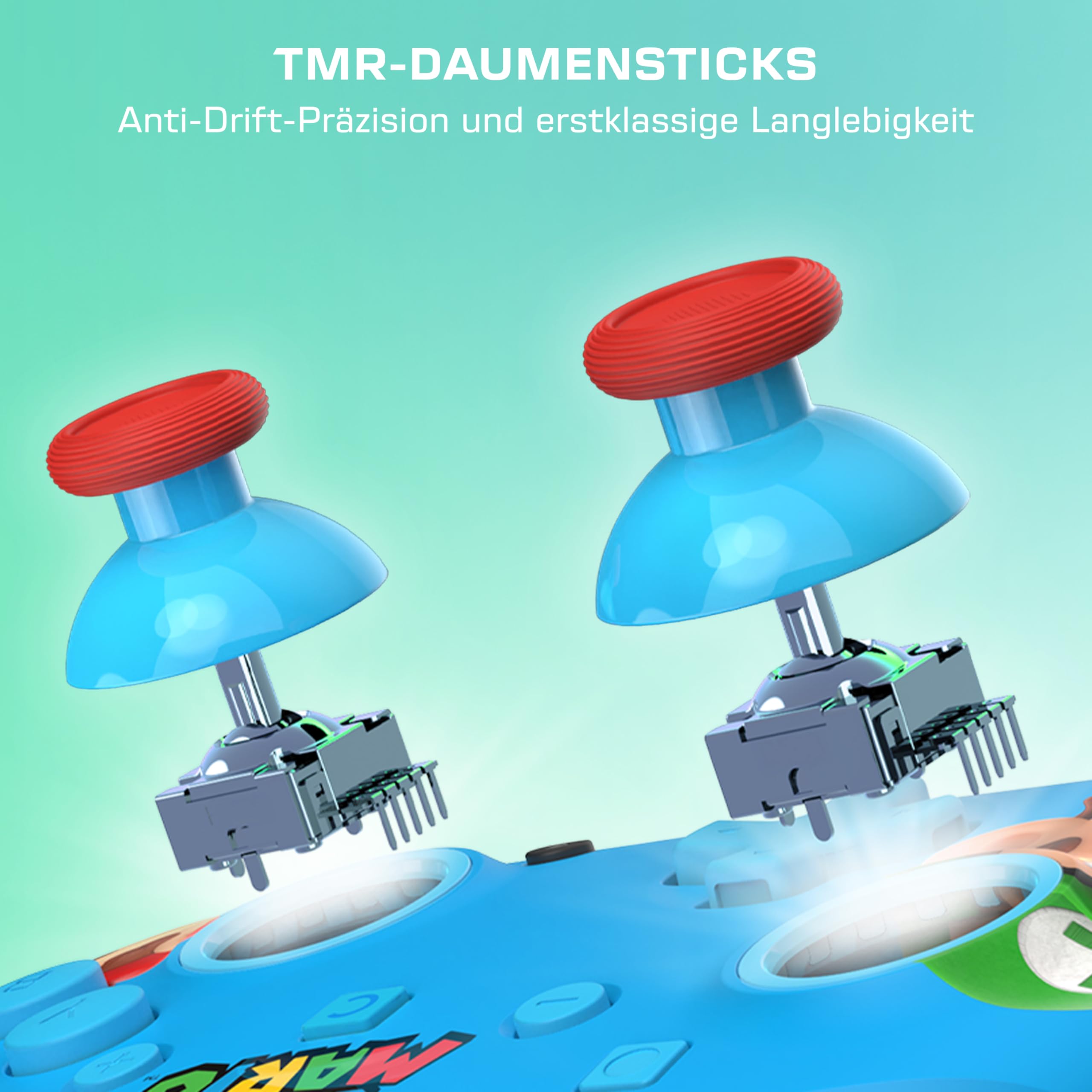 Turtle Beach Rematch Wireless Controller für Switch 2, Mario