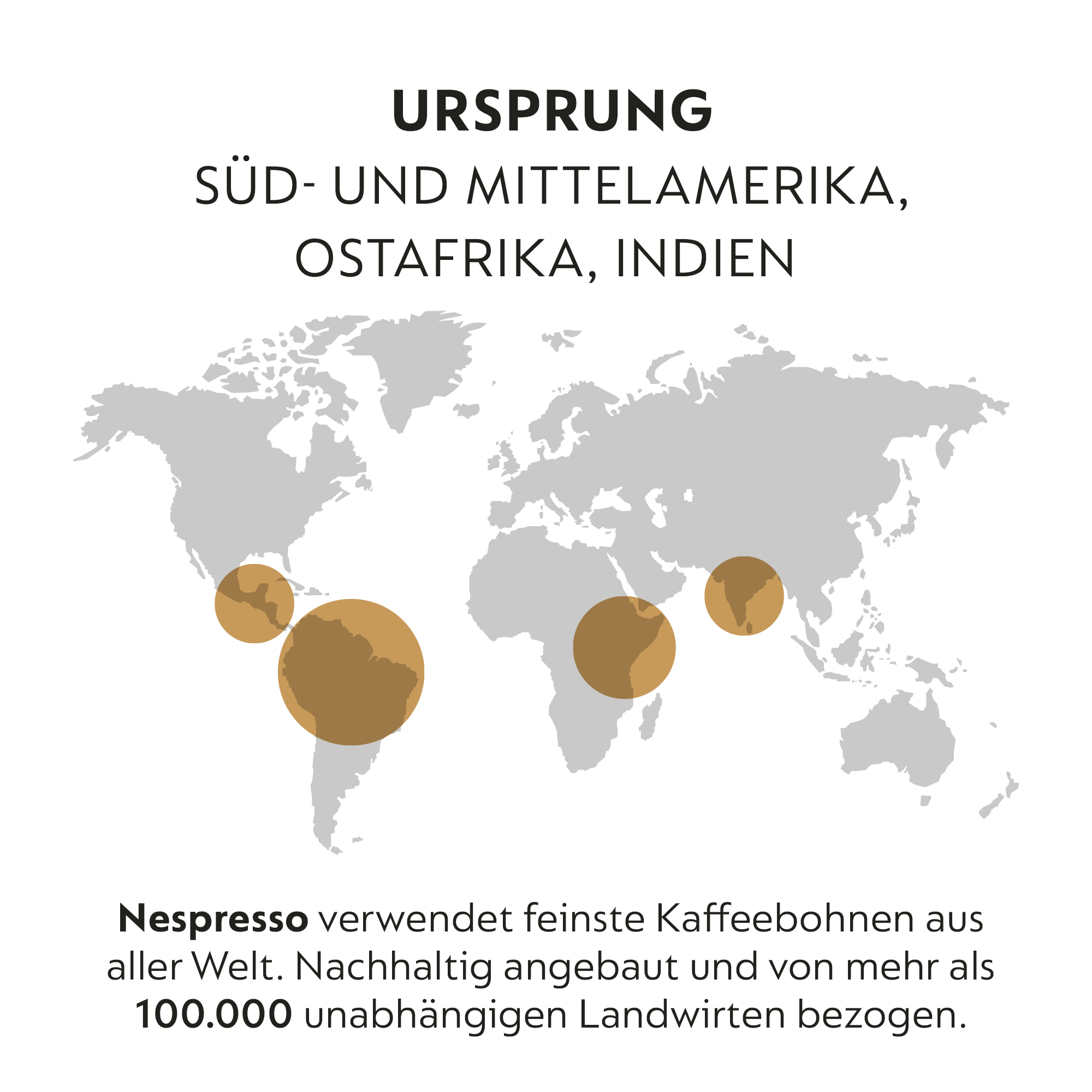 NESPRESSO VERTUO, Auswahl an Signature Kaffee (230ml), Gran Lungo (150ml) und Double Espresso (80ml), mittlere bis dunkle Röstungen, 50 Kaffeekapseln