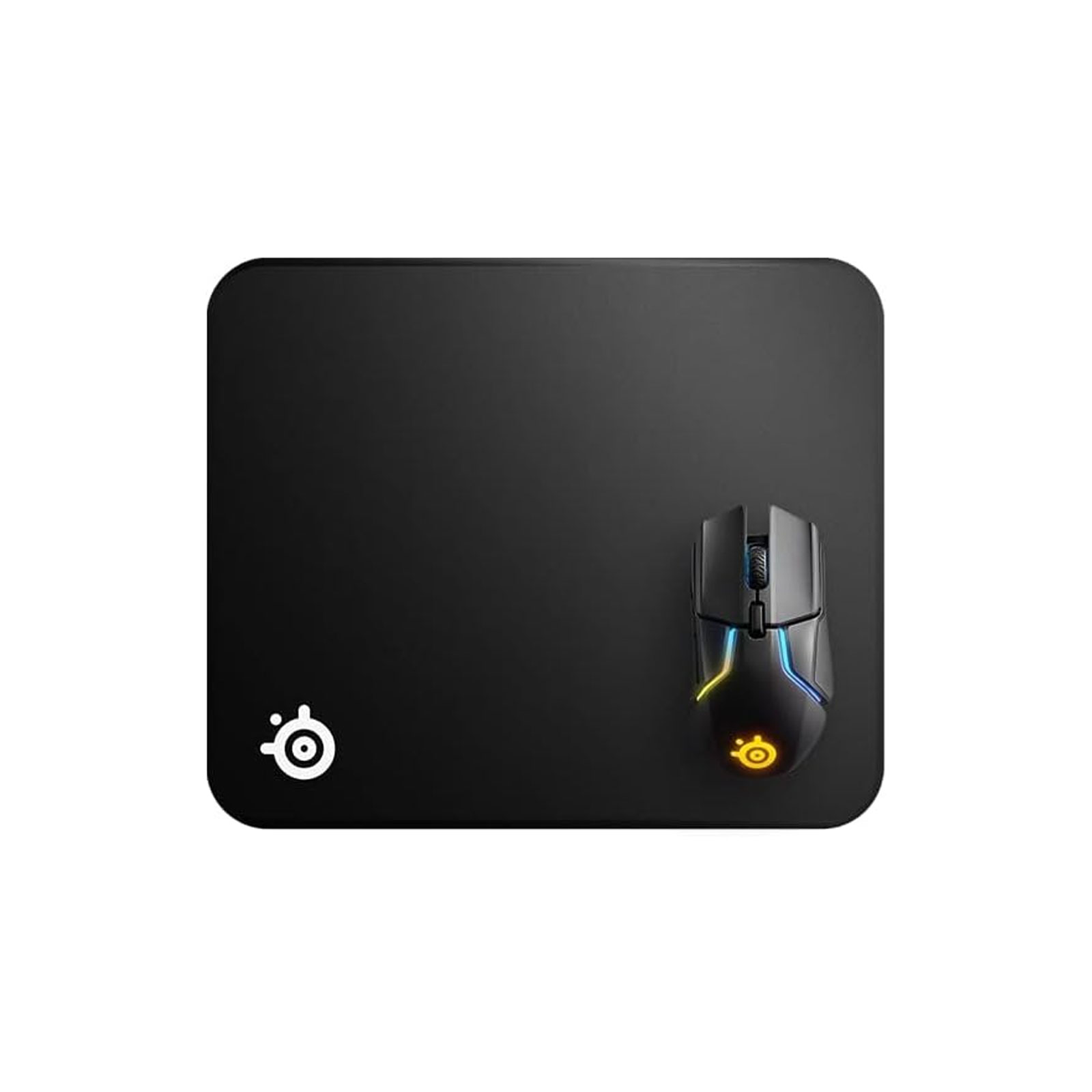 Steelseries QcK Edge Medium, Gaming-Mauspad, Schwarz