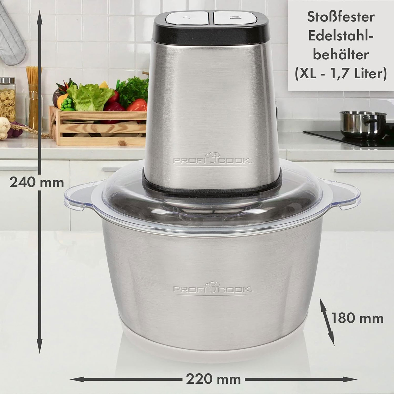 PROFICOOK PC-MZ 1227 Zerkleinerer