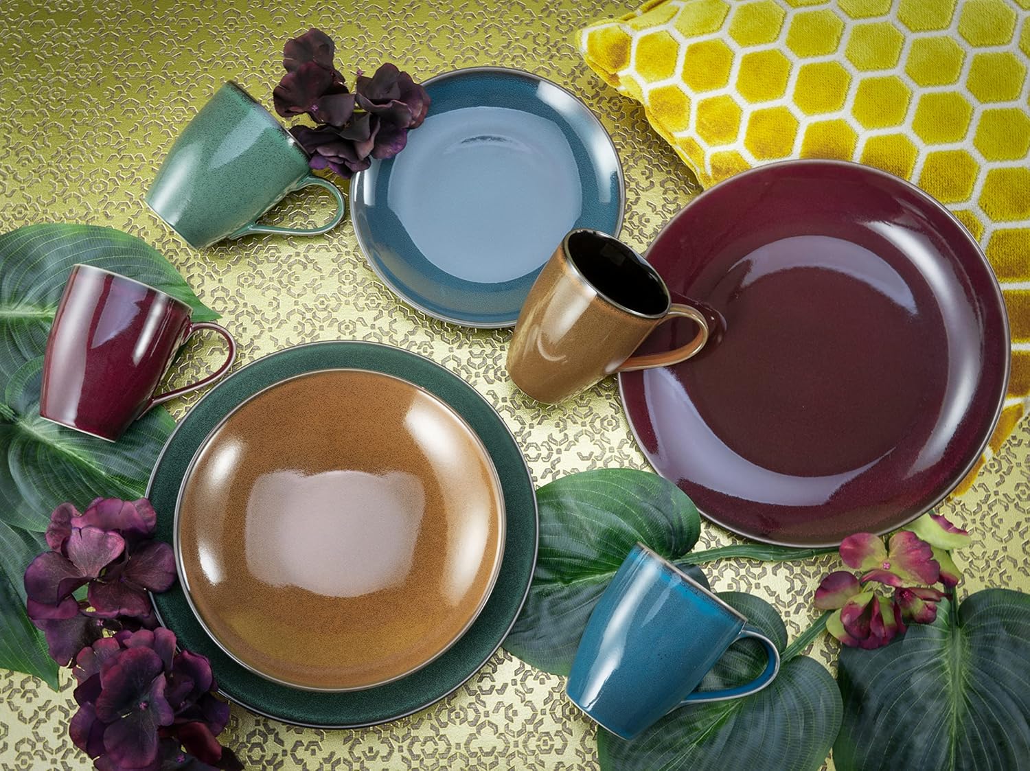 CreaTable, 23858, Serie MARRAKESCH Collection, Kombiservice 16 teilig