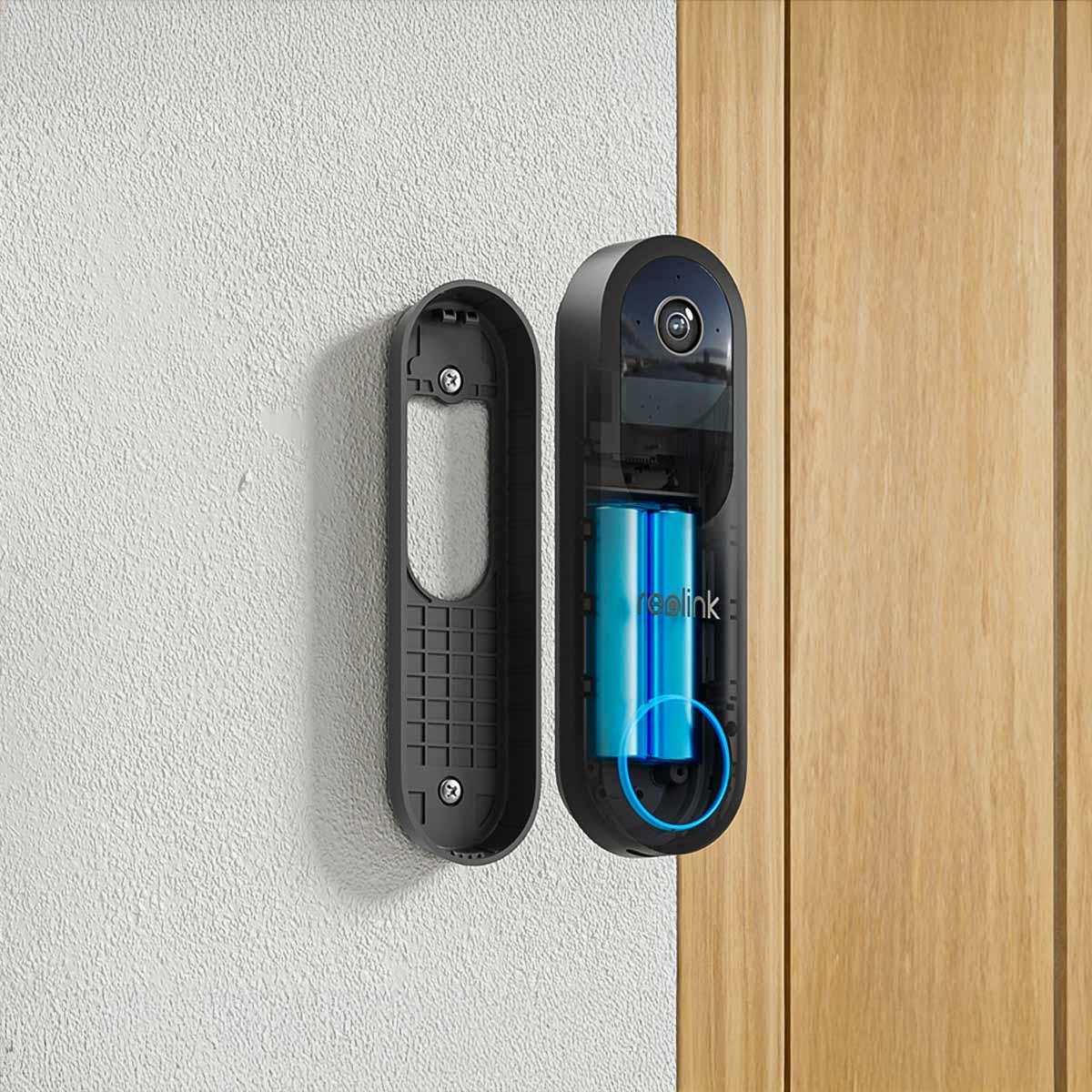 Reolink D340B Video Doorbell + Reolink Chime + 64GB MicroSD Türklingel + Kamera