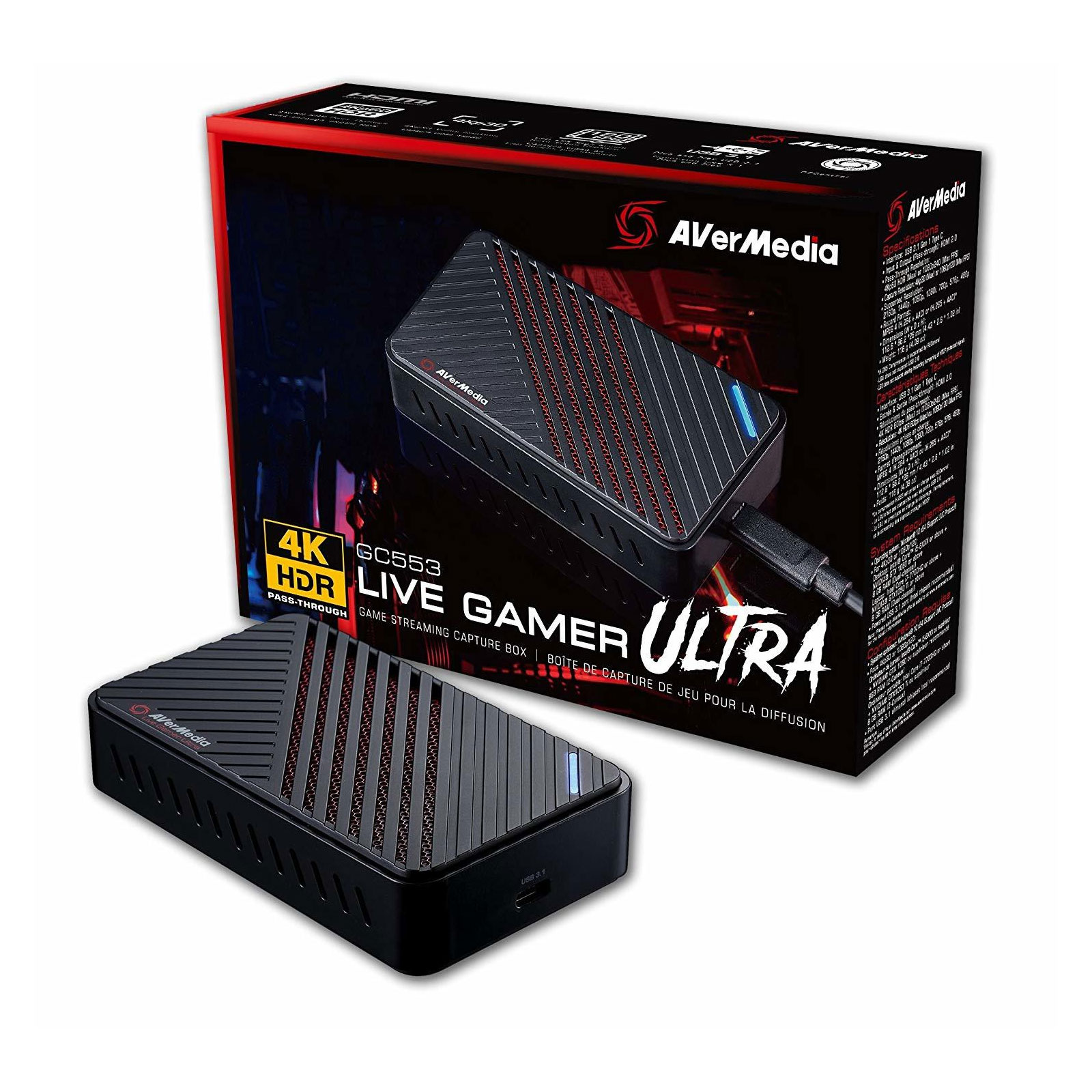 Avermedia Video Capture Box, Live Gamer Ultra (GC553) Capture Karte