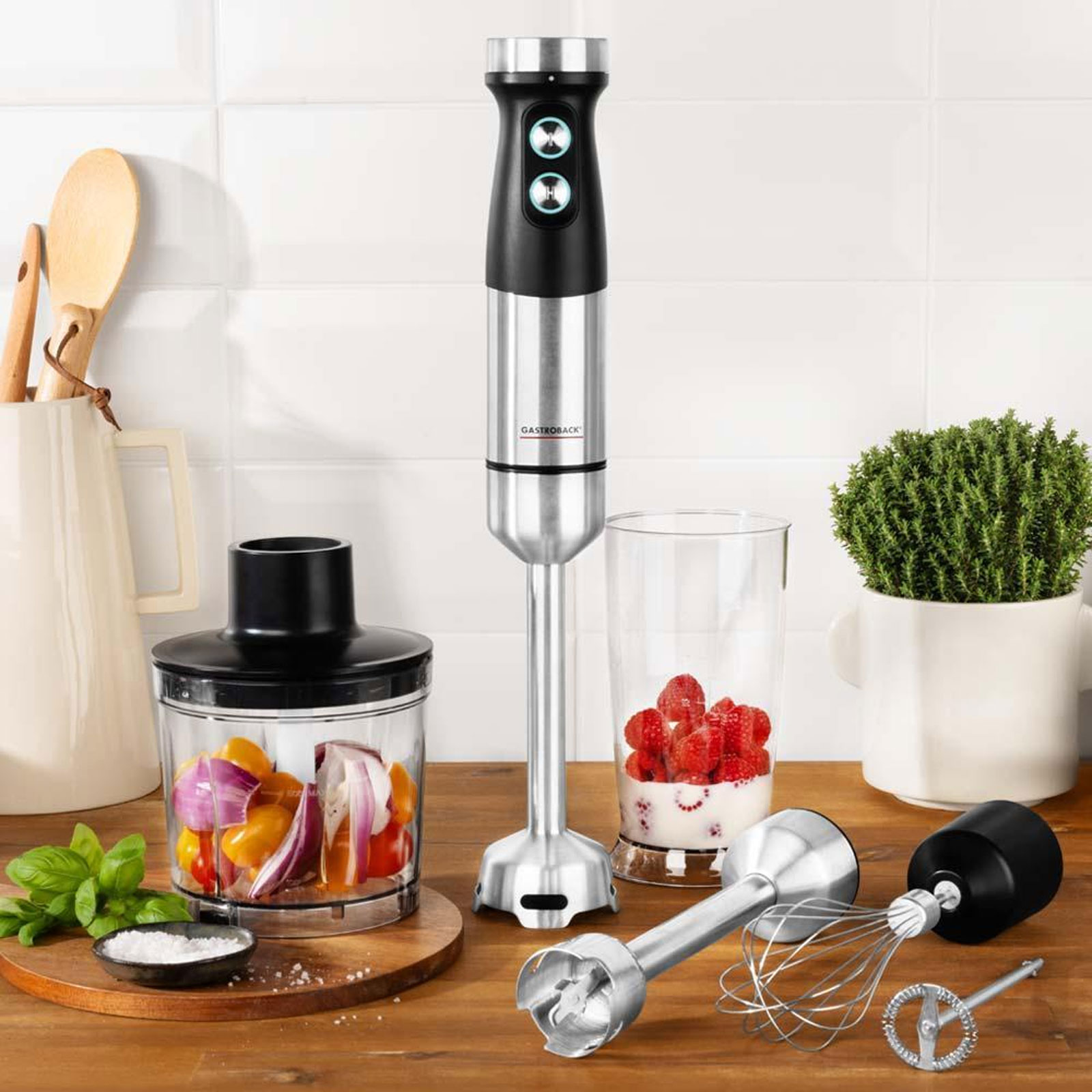 GASTROBACK 40972 Design Power 5-in-1 Stabmixer-Set