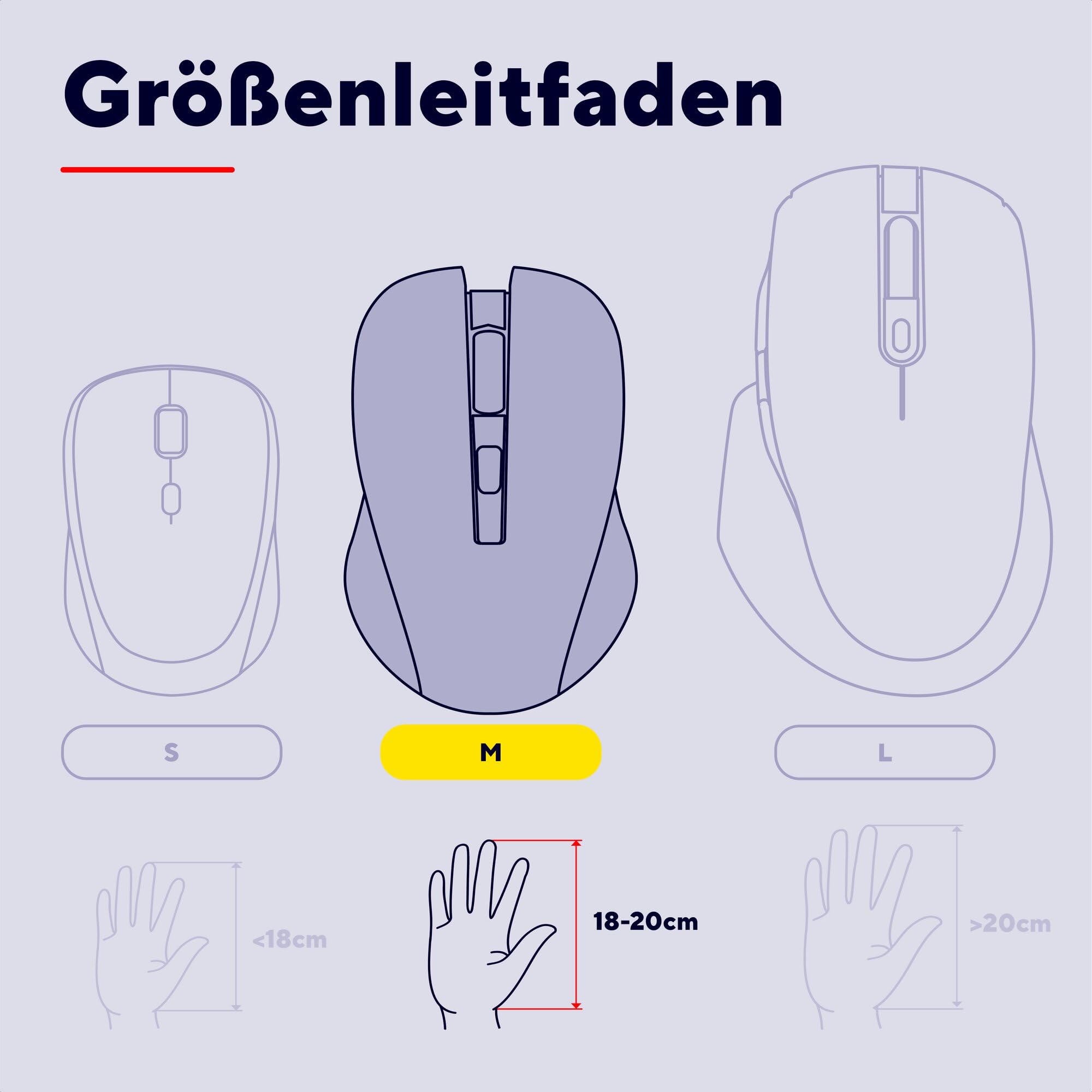 Trust Niven Kabellose Maus Bluetooth + 2.4GHz, Leise Tasten, Mehrgeräte Funkmaus