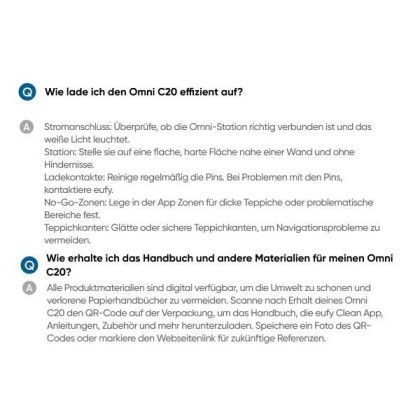 Eufy Omni C20 Saugroboter mit Wischfunktion