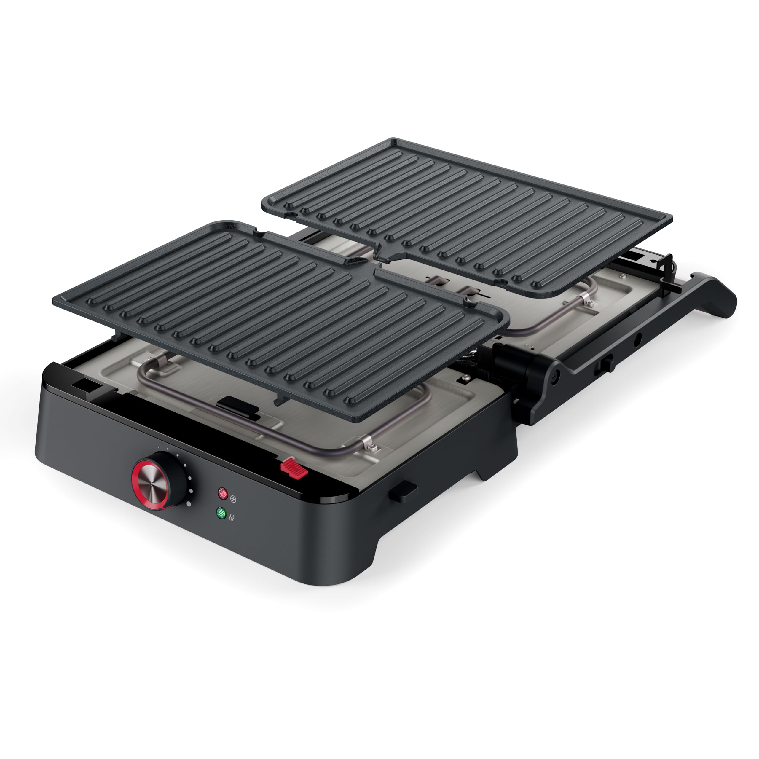 Princess Kontaktgrill, 180° Öffnung, Abnehmbare Platten