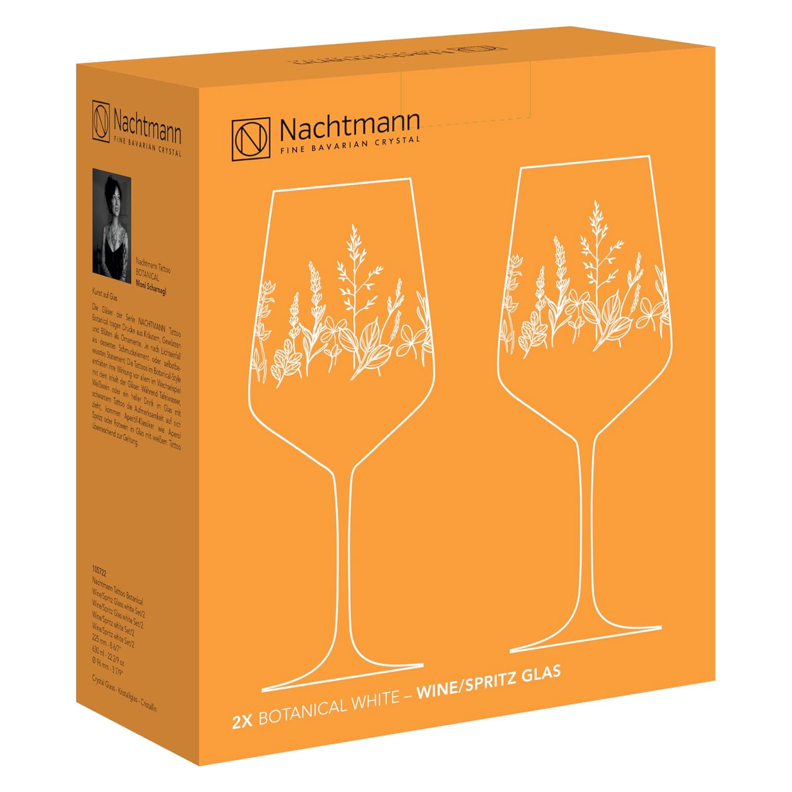 Nachtmann Tattoo Botanical White 105722 Coctailglas Set/2 