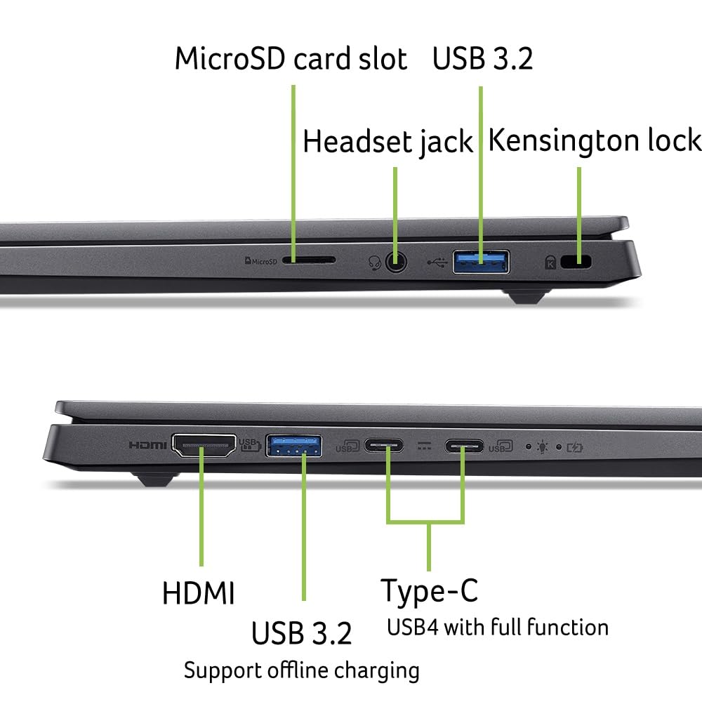 Acer Swift X 14 AI OLED (SFX14-61G-R4FV) AI Laptop, Copilot+ PC, 14"