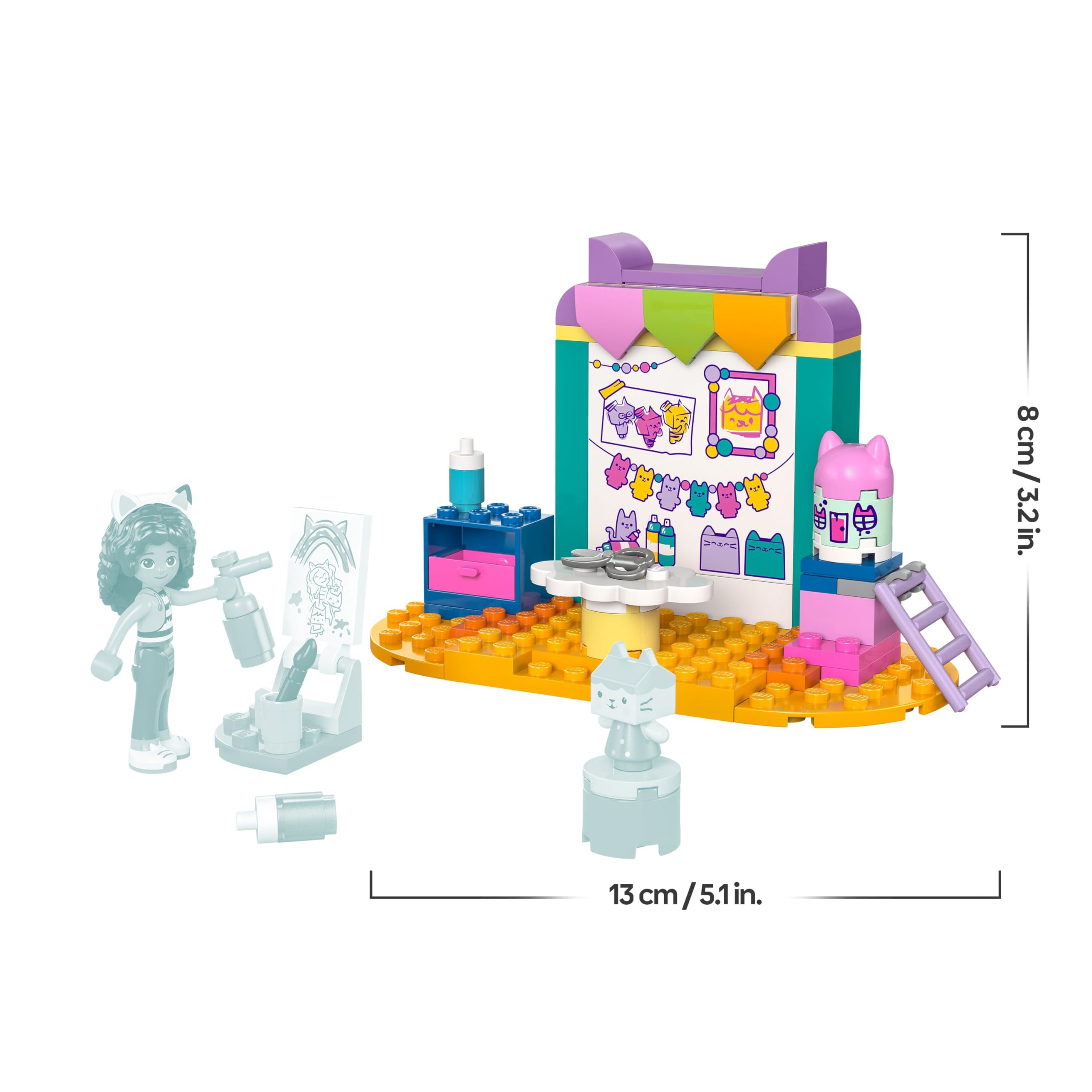 LEGO 4+ Gabbys Puppenhaus Bastelspaß mit Baby Box 10795