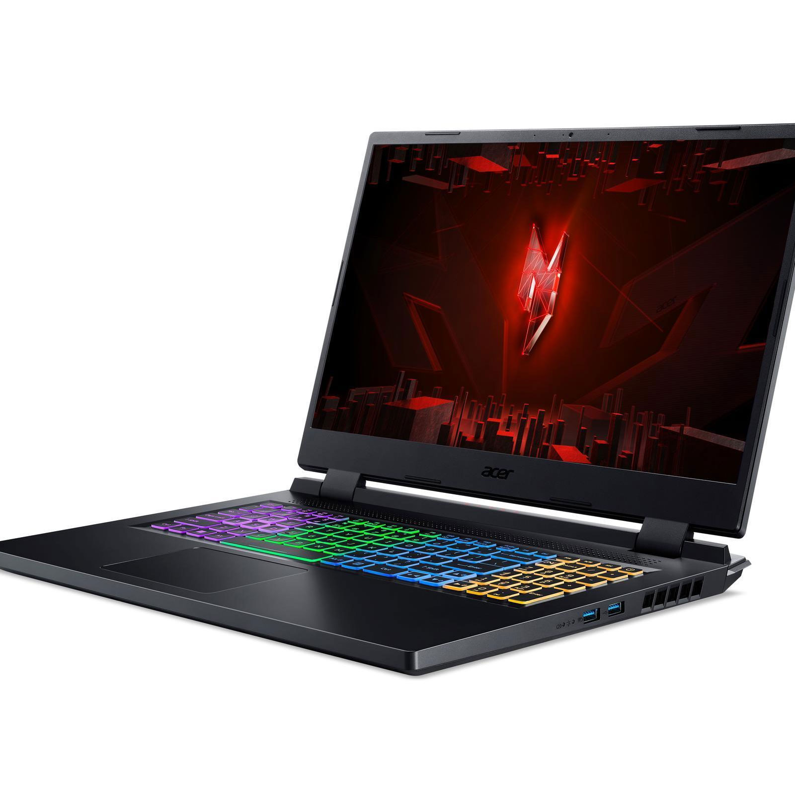 ACER Nitro 5 (AN517-55-967Q), Schwarz, 17,3 Zoll, Full-HD, Intel Core i9-12900H, RTX 4060 8 GB (IPS, 144 Hz)