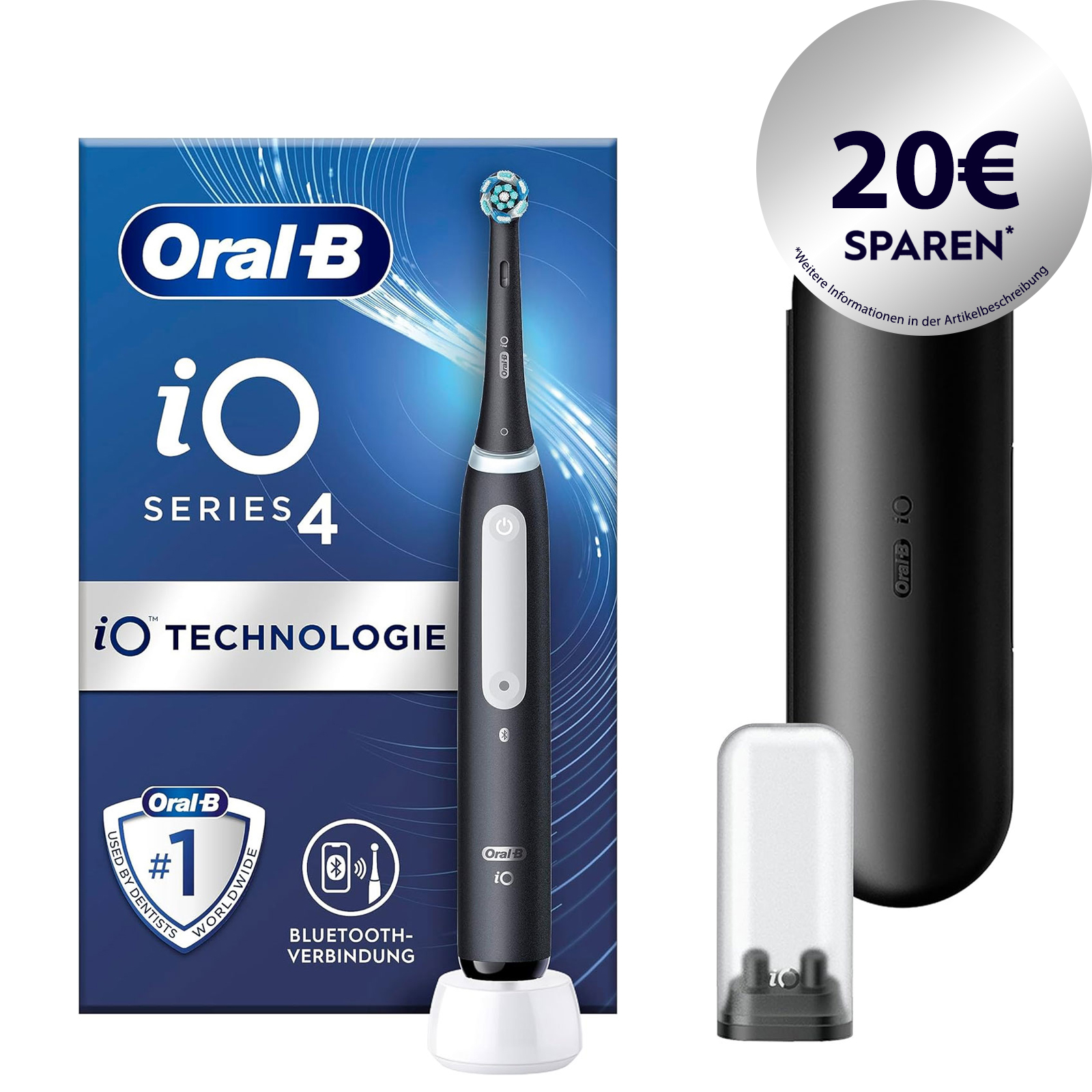 Oral-B Zahnbürste iO Series 4 mit Reiseetui