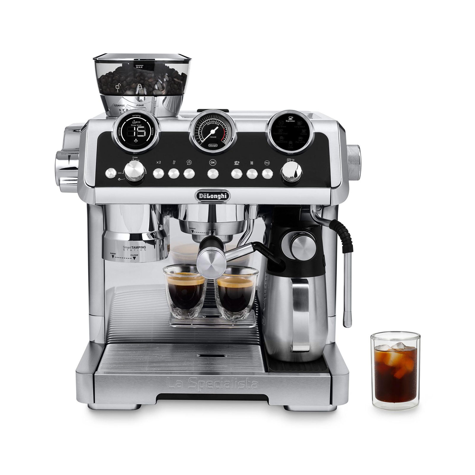 De'Longhi Siebträger-Espressomaschine EC9865.M la Specialista Maestro