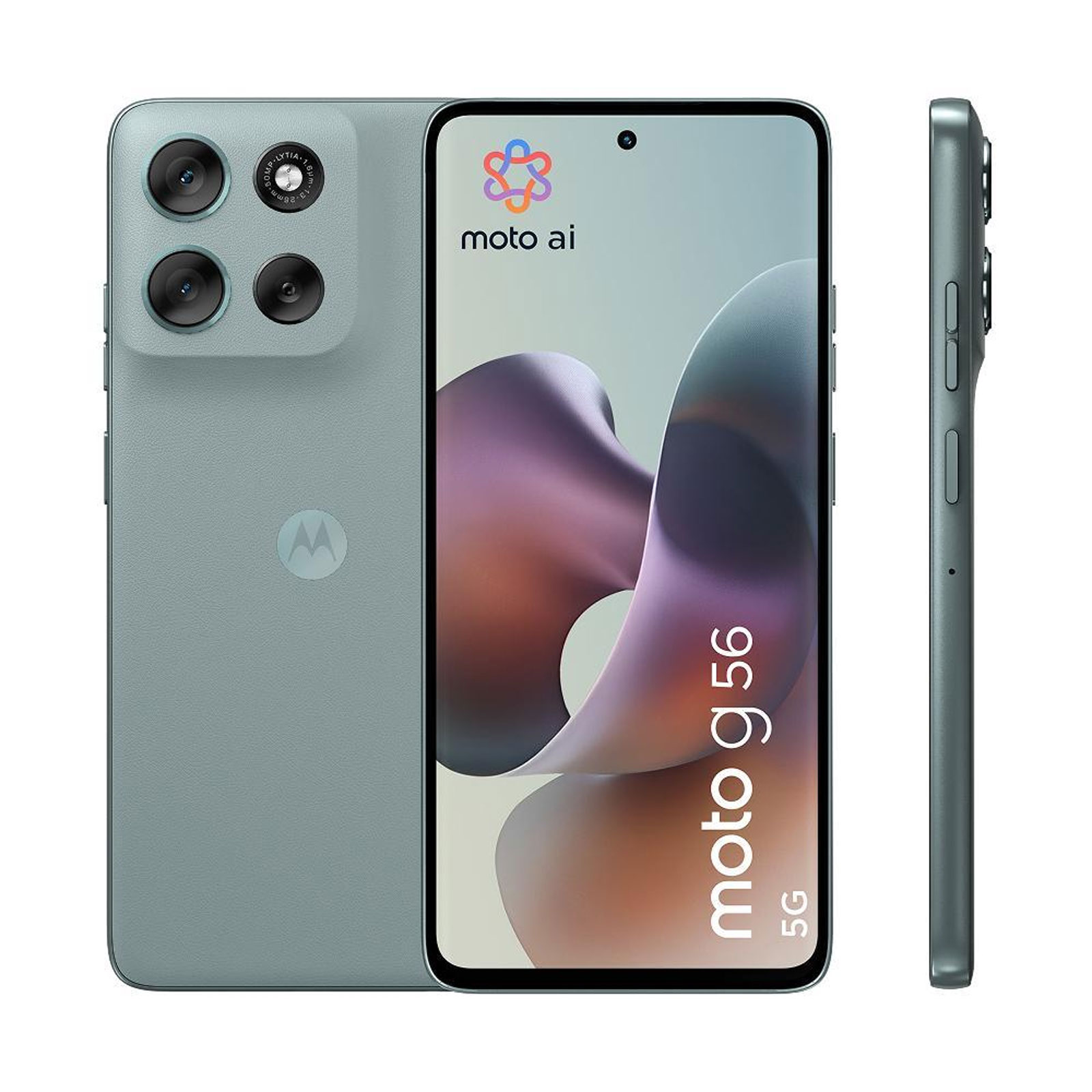 Motorola g56 8GB+256GB 5G, Black Oyster Smartphone (6,7 Zoll, 50 MP, Dual-Kamera, Octa-Core, schwarz)