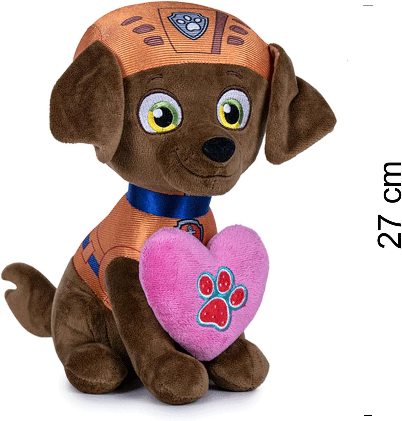 PAW Patrol Zuma 27cm - hochwertiges Kuscheltier für Fans der beliebten TV-Serie