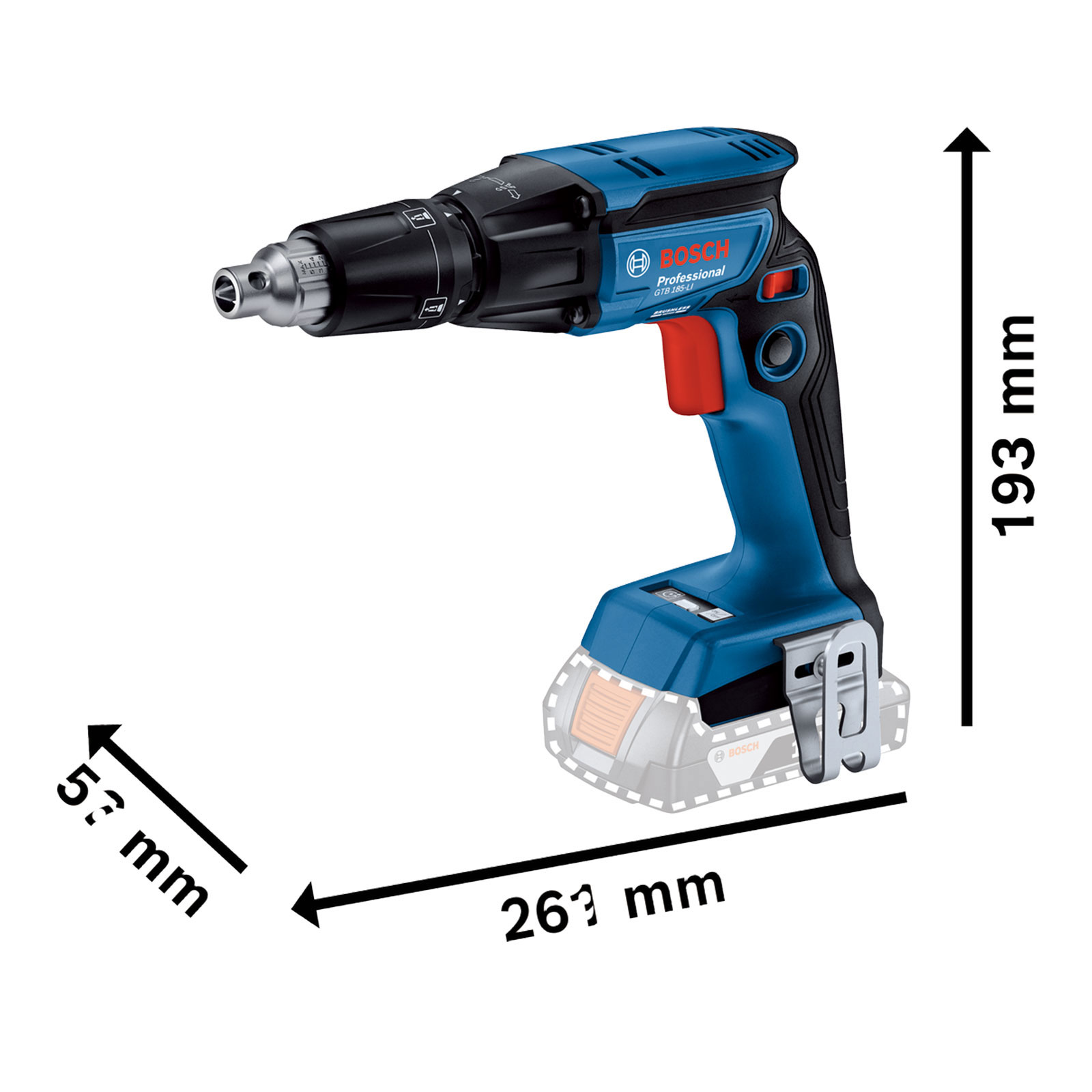 Bosch Professional GTB 18V-45 2x4,0PC L-BOXX