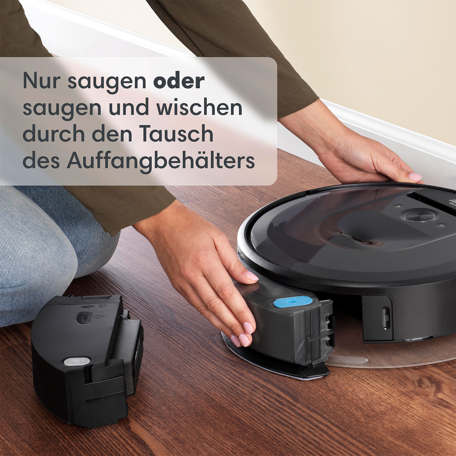 iRobot Roomba Combo i8 Saugroboter und Mop