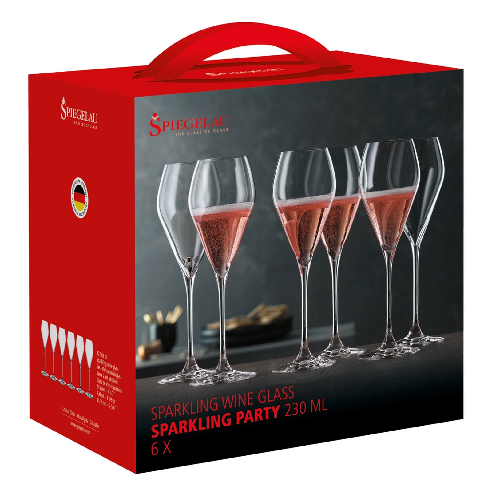 Spiegelau Special Glasses Sparkling Party 4270329 427/29 Champagnerglas 6er Set