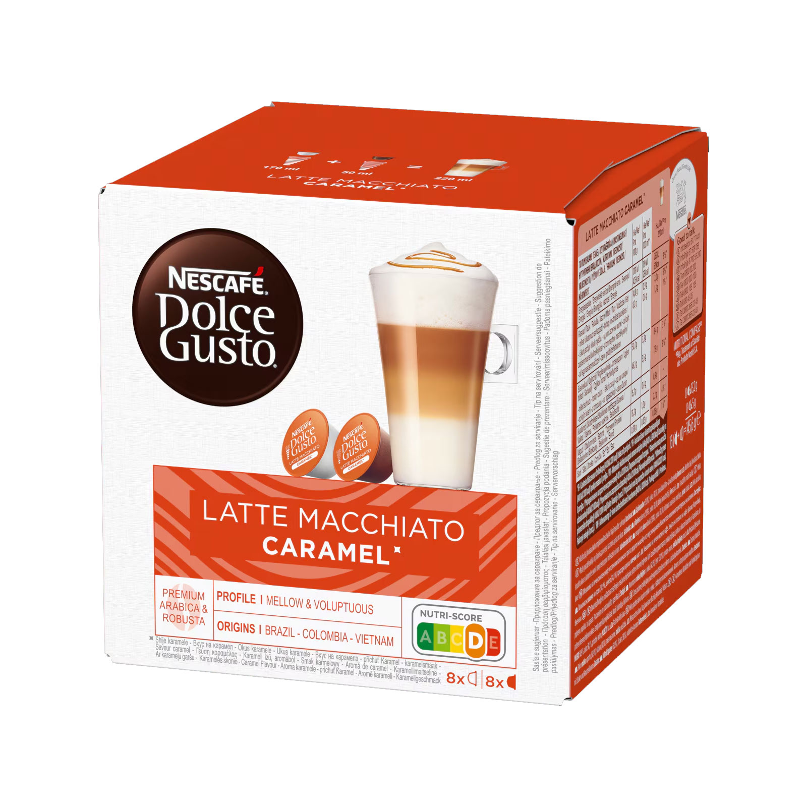 NESCAFE DOLCE GUSTO Latte Macchiato Caramel 3x