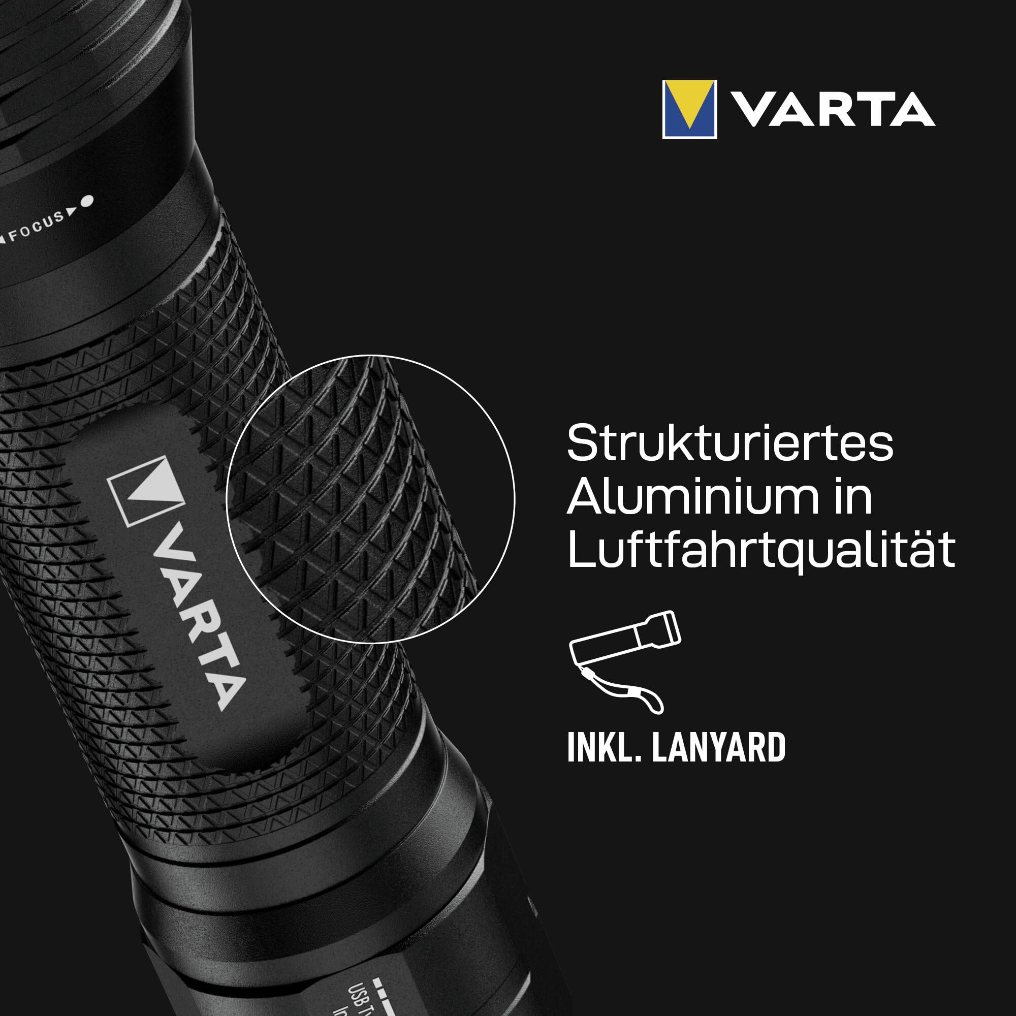 VARTA Taschenlampen NIGHT CUTTER PRO F20R