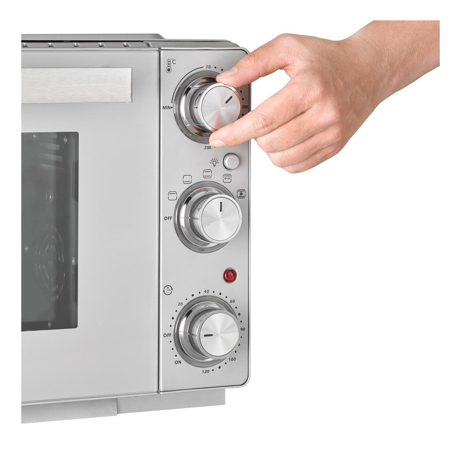 Caso 2976 TO 20 SilverStyle Mini-Backofen Caso 2976 TO 20 SilverStyle Mini-Backofen