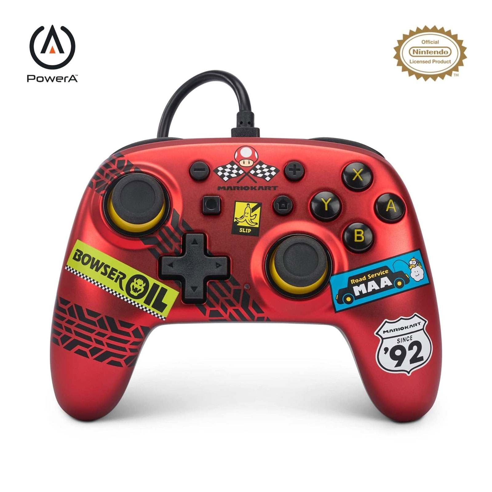 PowerA Controller für Nintendo Switch, Camo Storm Pikachu