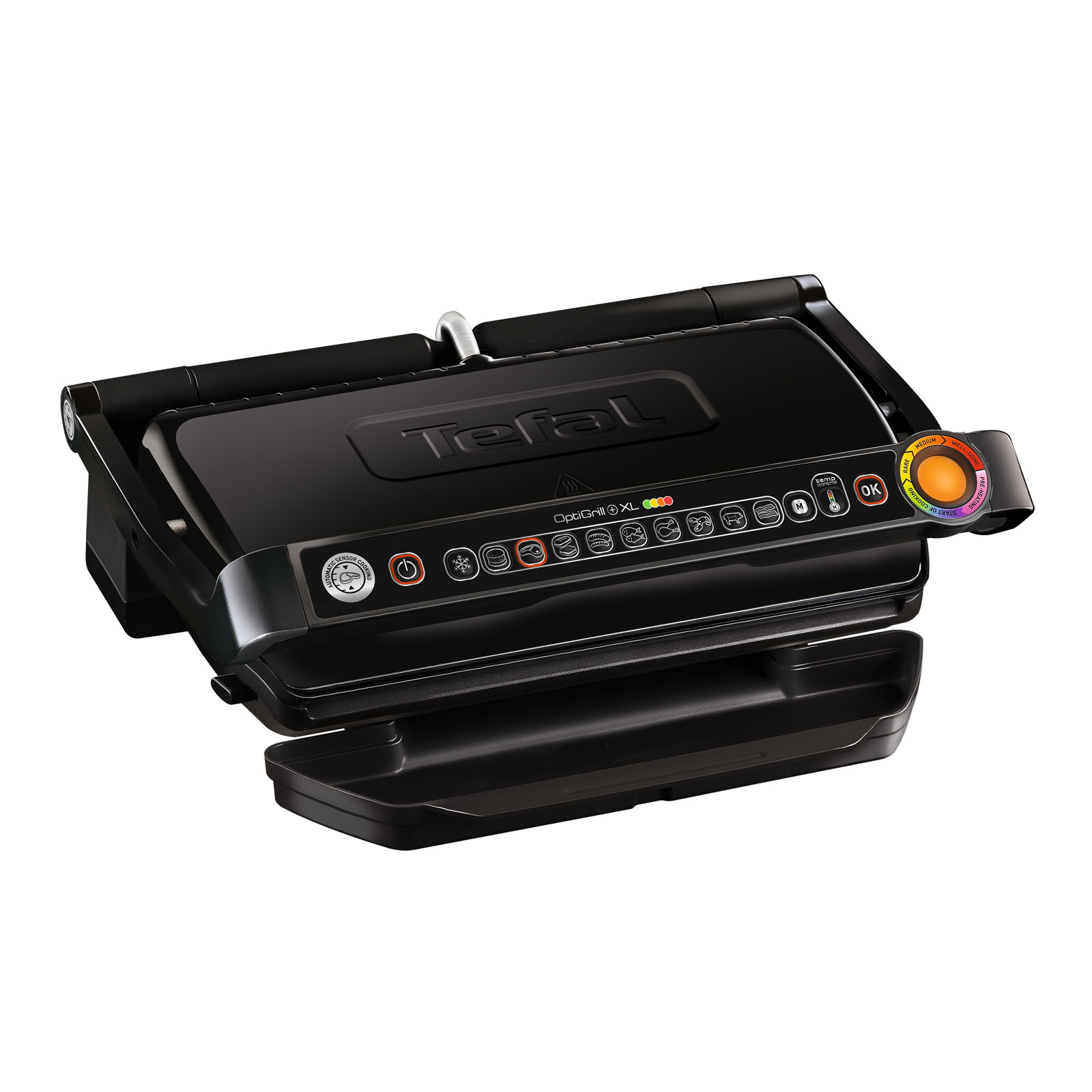 Tefal GC 7228 Optigrill+ XL Kontaktgrill schwarz