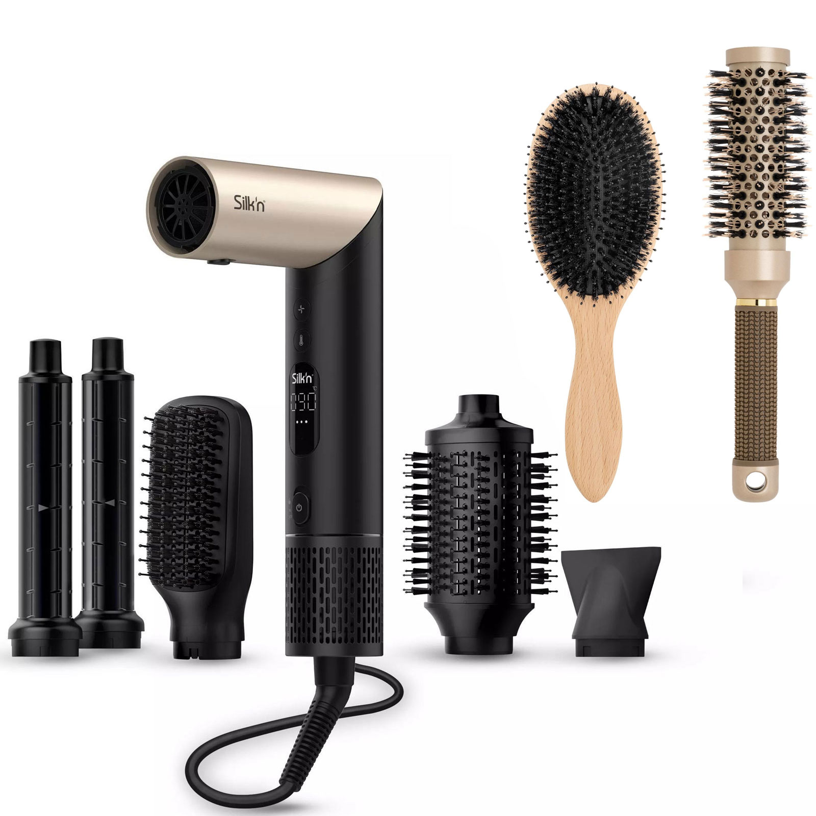 Silk'n Air Flex + Hairbrushset