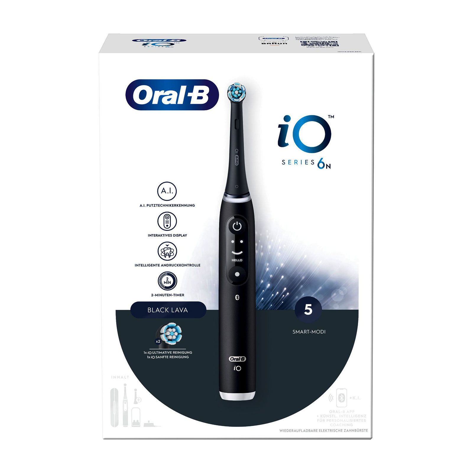 Oral-B Zahnbürste iO 6 Black Oral-B Zahnbürste iO 6 Black