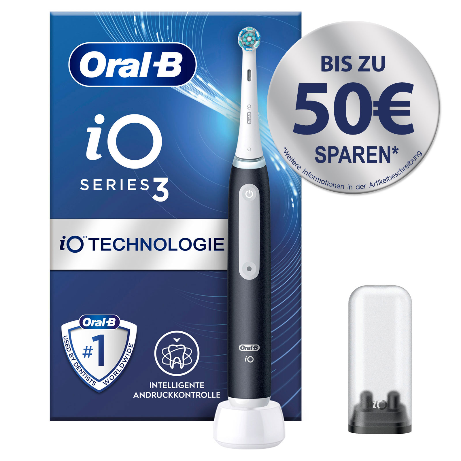 Oral-B Zahnbürste iO 3 Matt Black