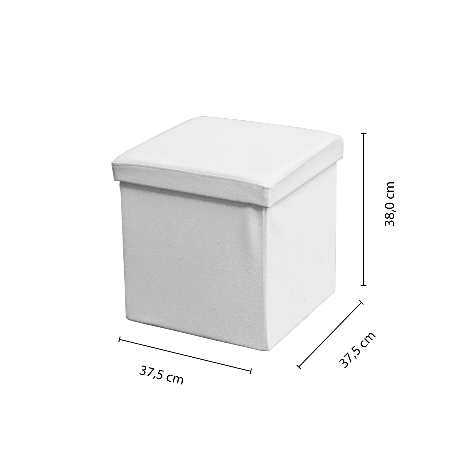 Echtwerk Sitzwürfel/Aufbewahrungsbox "StoreCube"