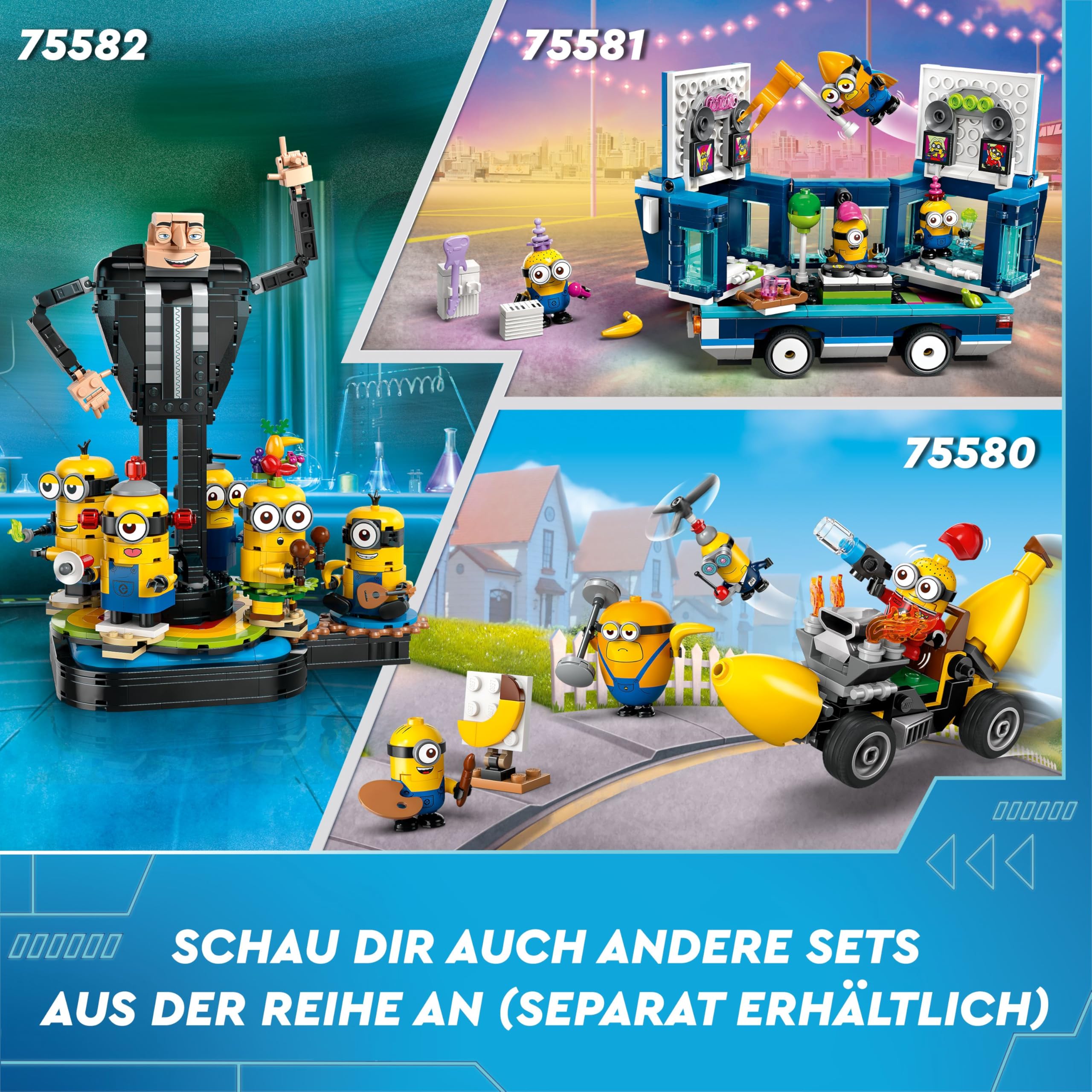 LEGO Ich – Einfach unverbesserlich 4 Familienvilla von Gru und den Minions 75583
