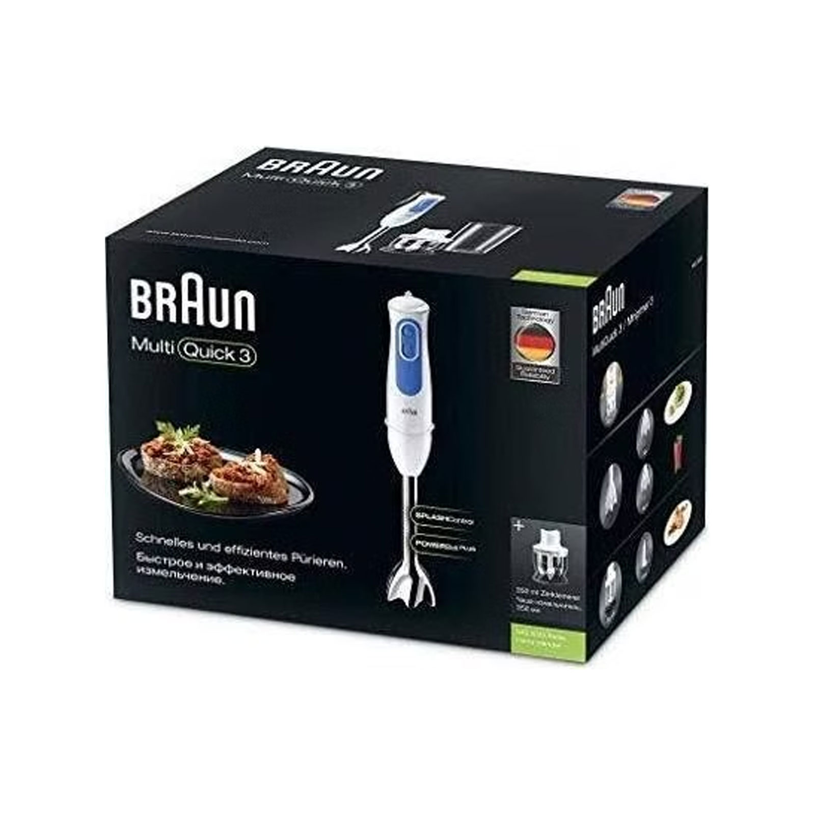 BRAUN MultiQuick 3 MQ 3100 WH Stabmixer-Set 