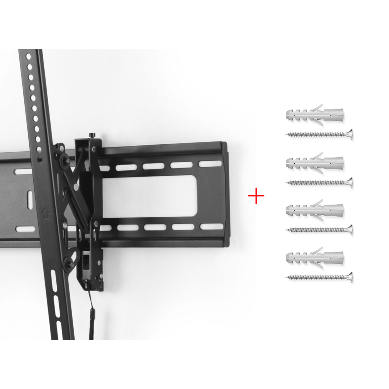 ONE FOR ALL 120 Solid Tilt & Forward XL WM 4920 TV-Wandhalterung (neigbar, schwenkbar, geeignet für TVs bis 120 Zoll)