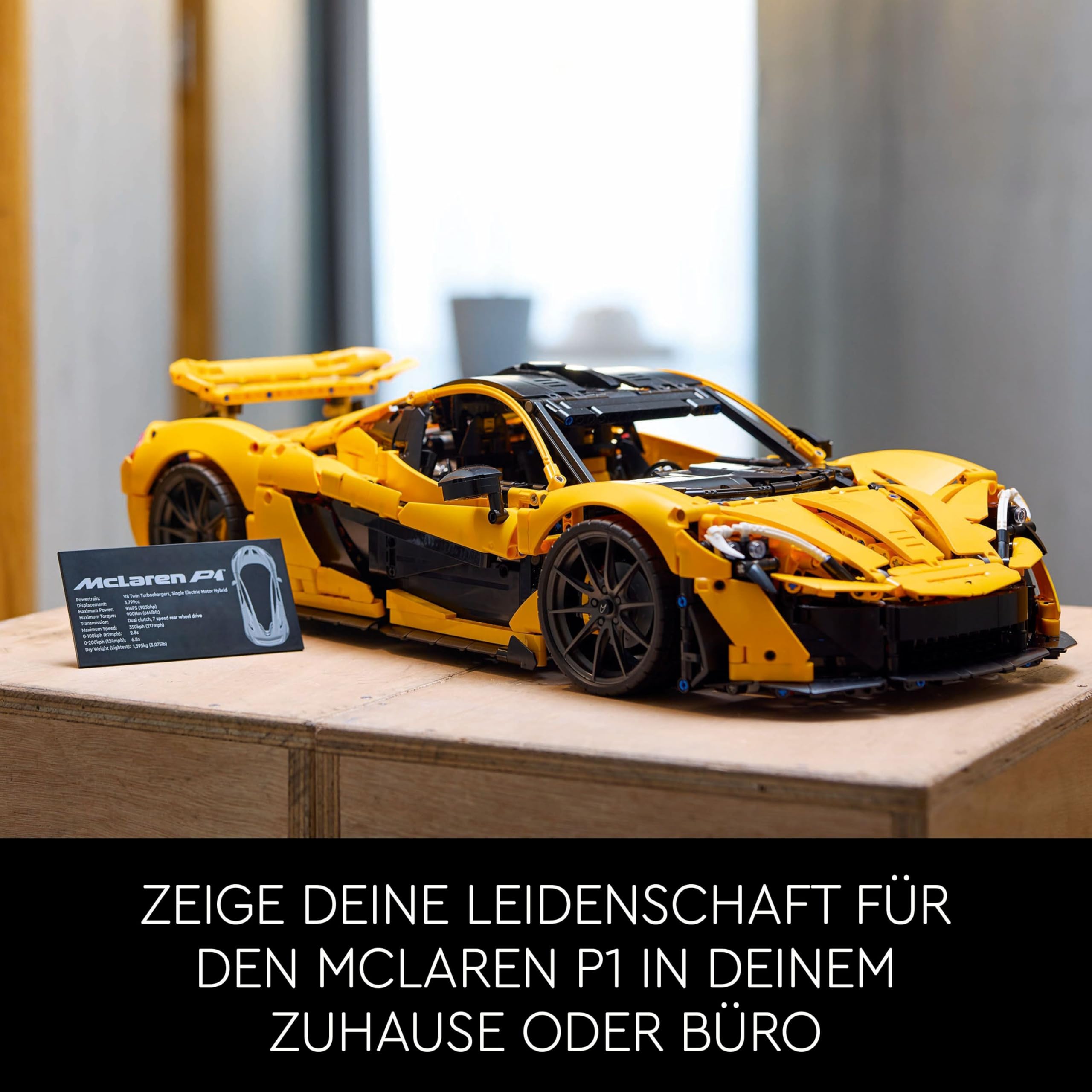 LEGO Technic McLaren P1, Set mit Supersportwagen 42172